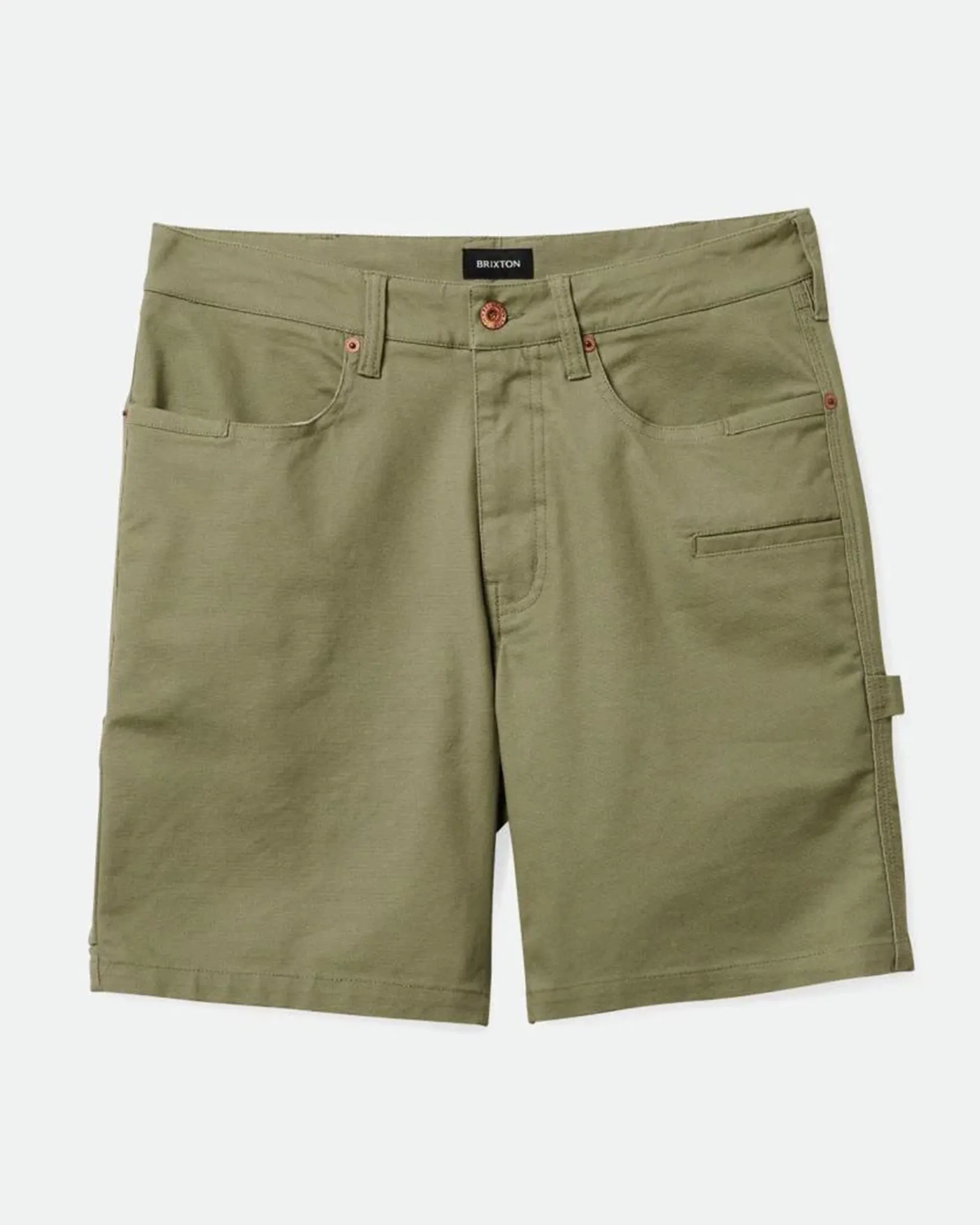 Builders Carpenter Stretch Short - Olive Surplus