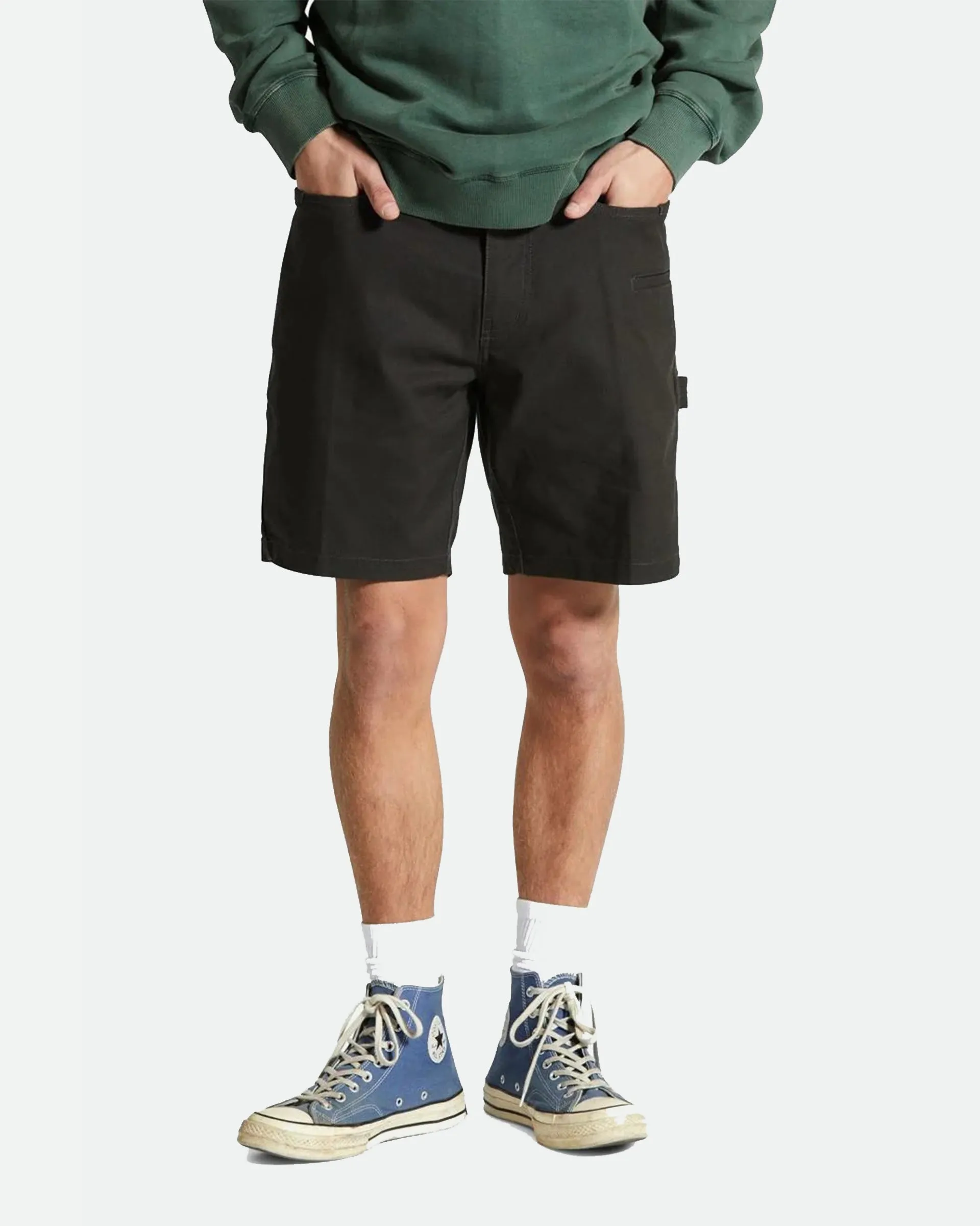 Builders Carpenter Stretch Short - Washed Black