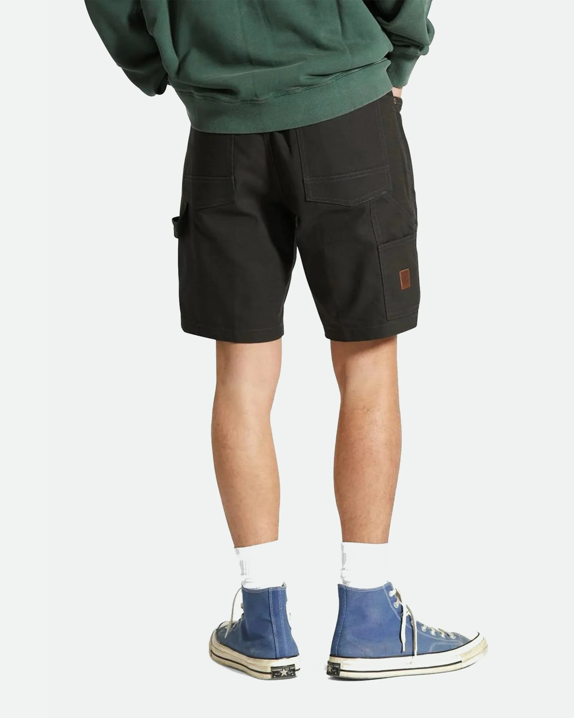Builders Carpenter Stretch Short - Washed Black