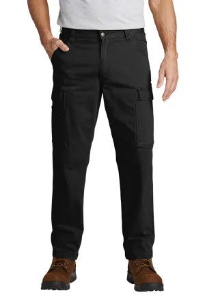 Carhartt Mens Rugged Flex Rigby Cargo Pants w/ Pockets - Black