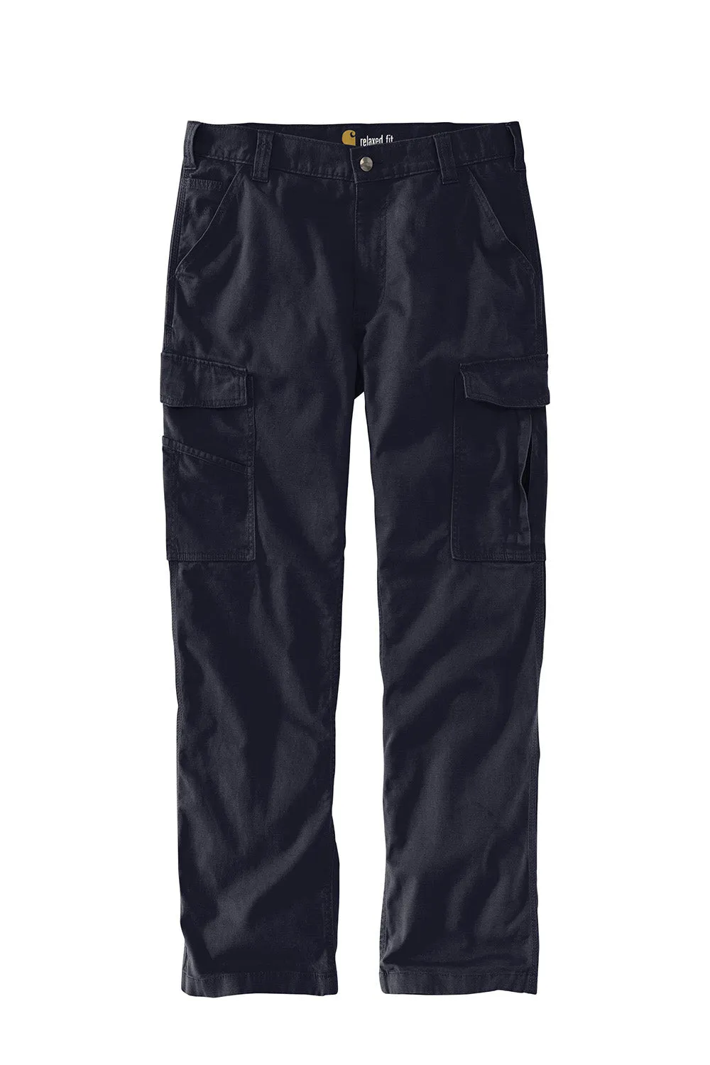 Carhartt Mens Rugged Flex Rigby Cargo Pants w/ Pockets - Navy Blue