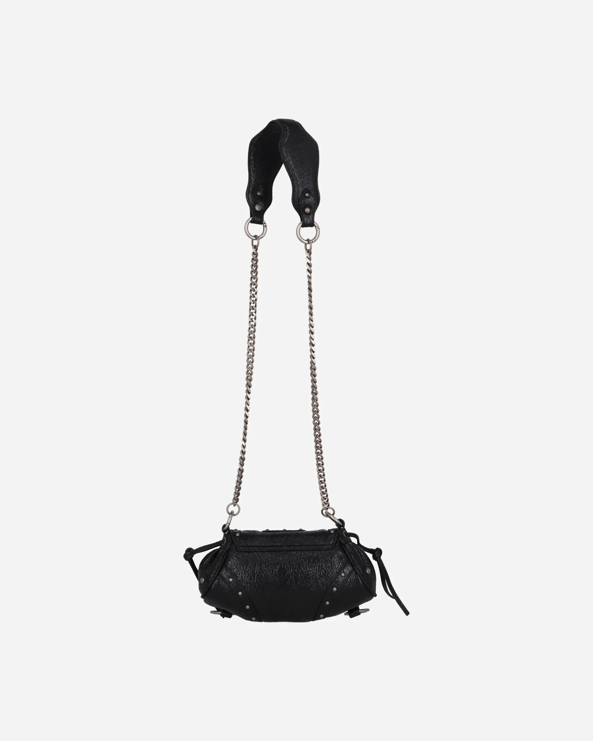 Sac bandoulière à chaîne noir