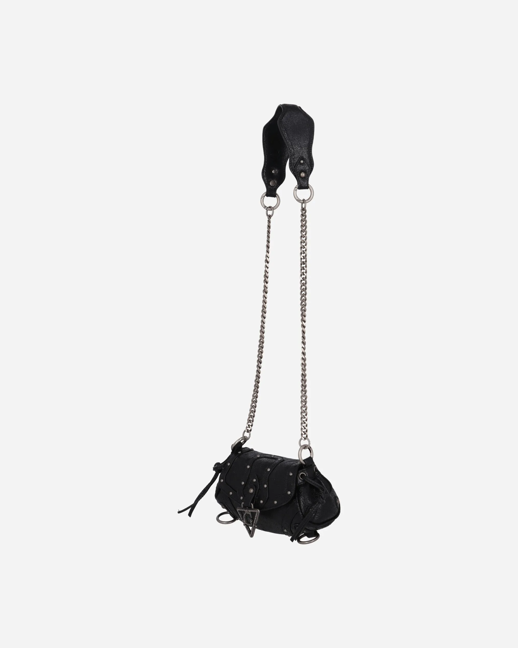 Sac bandoulière à chaîne noir