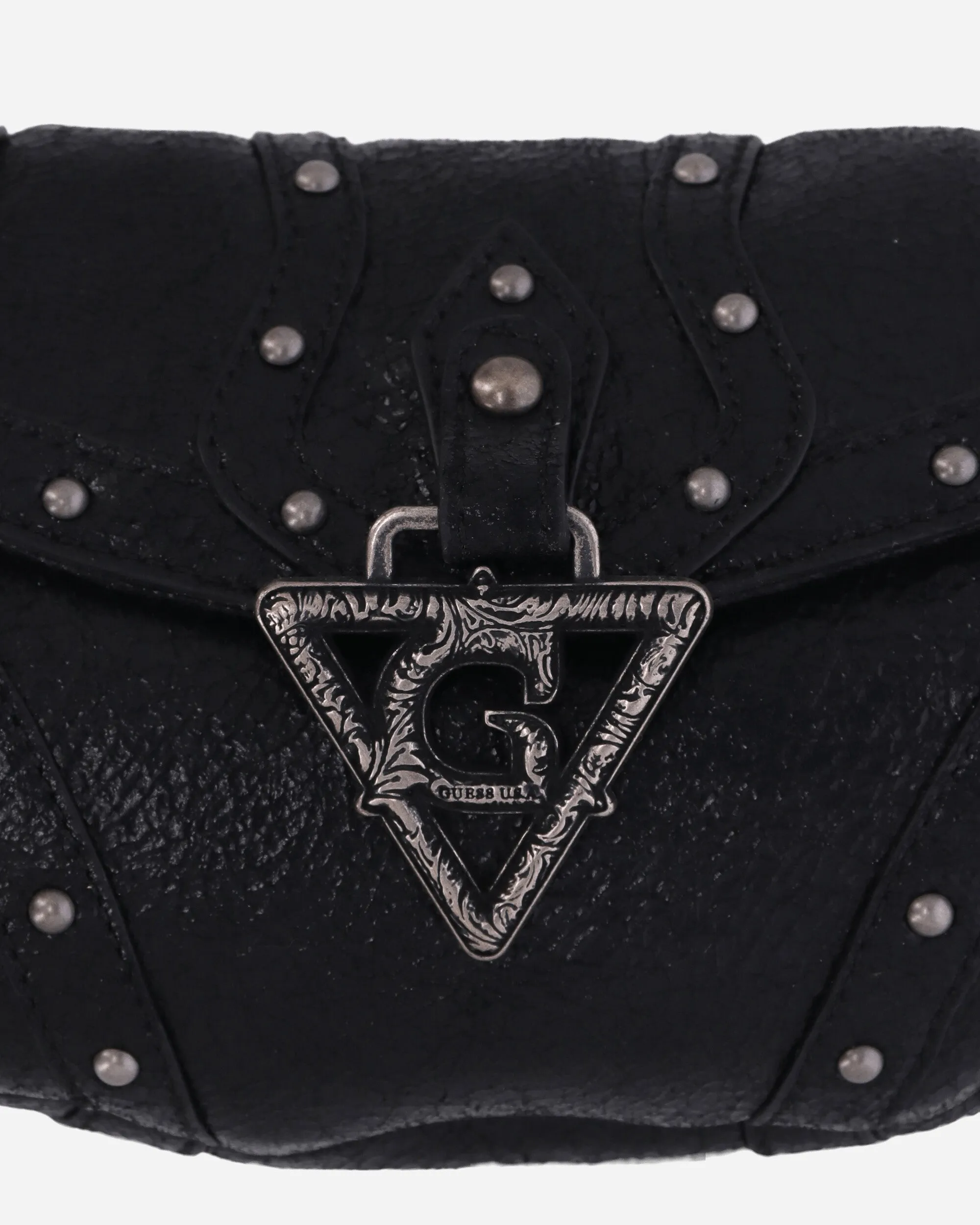Sac bandoulière à chaîne noir