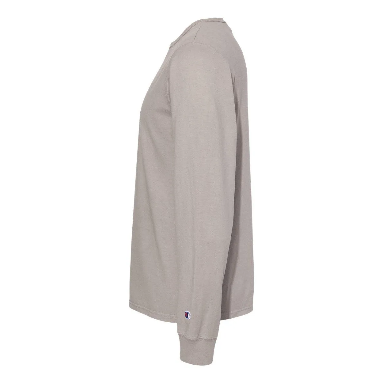 Champion Garment-Dyed Long Sleeve T-Shirt