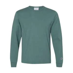 Champion Garment-Dyed Long Sleeve T-Shirt