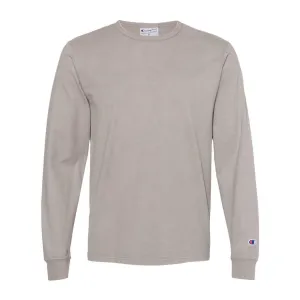 Champion Garment-Dyed Long Sleeve T-Shirt