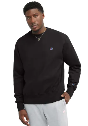 Champion Mens C Logo Crew <br> A1633H BLK
