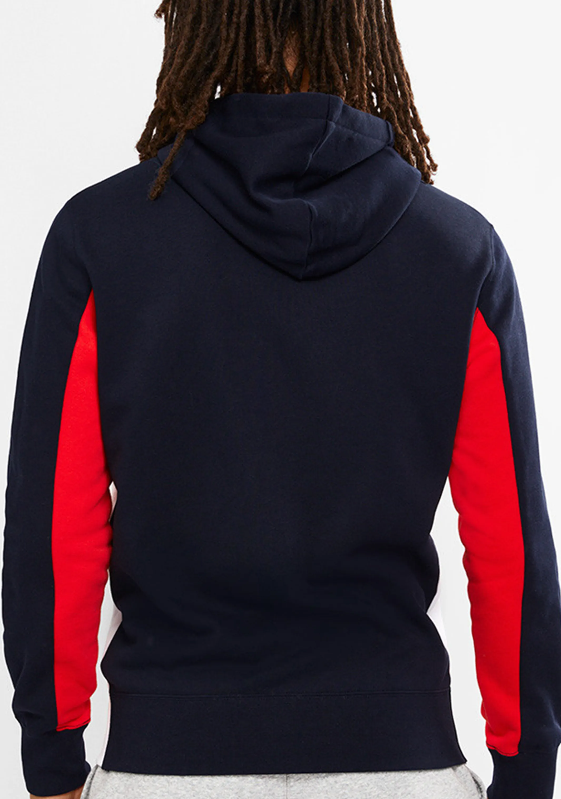 Champion Mens Colourblock Hoodie <BR> AWUAA1