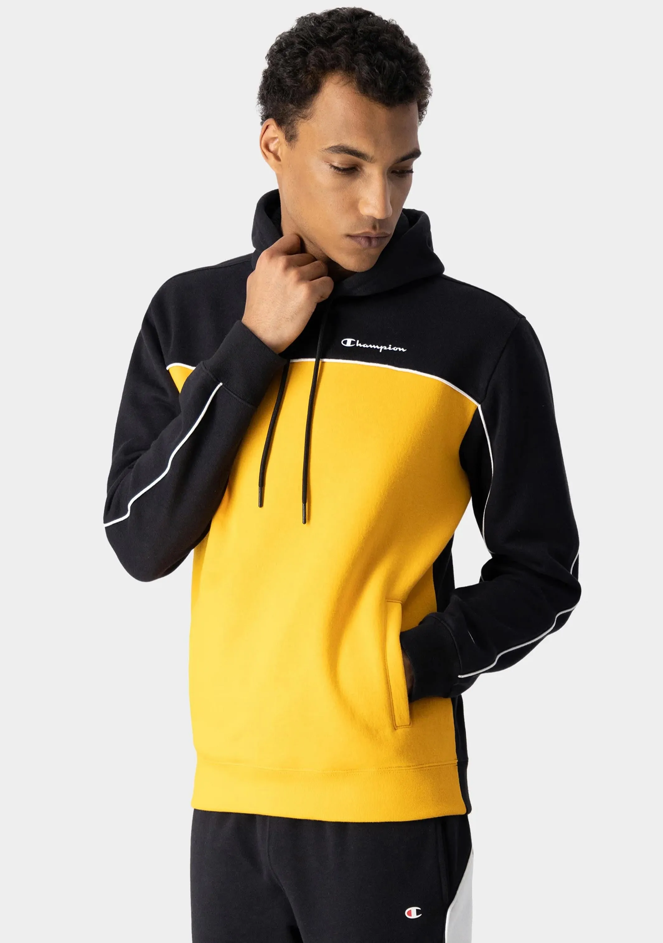 Champion Men's EU Rochester Pipblk Hoodie <br> AV3JA1 16Z