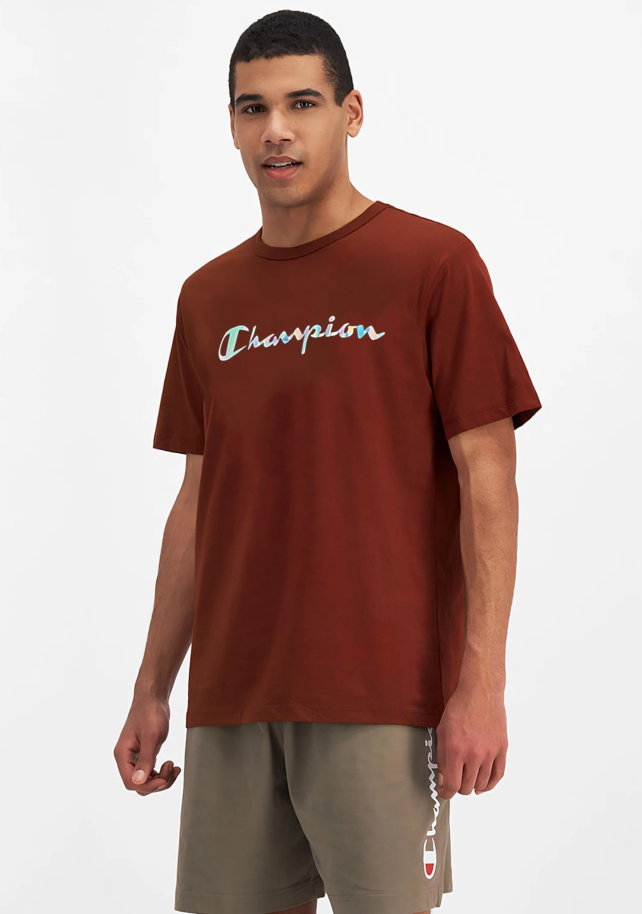 Champion Men's Foil Logo Tee