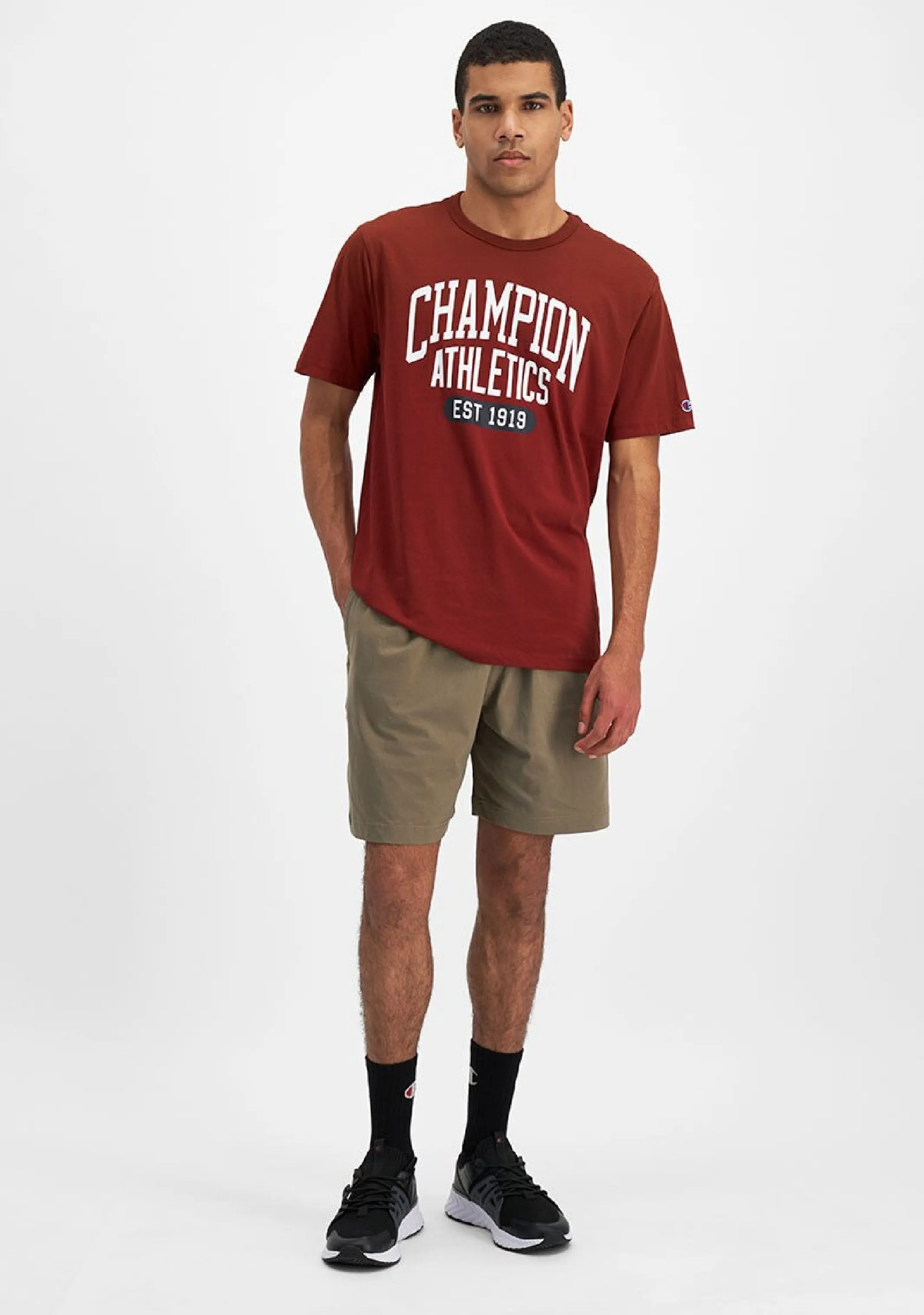 Champion Mens Graphic Print Tee
