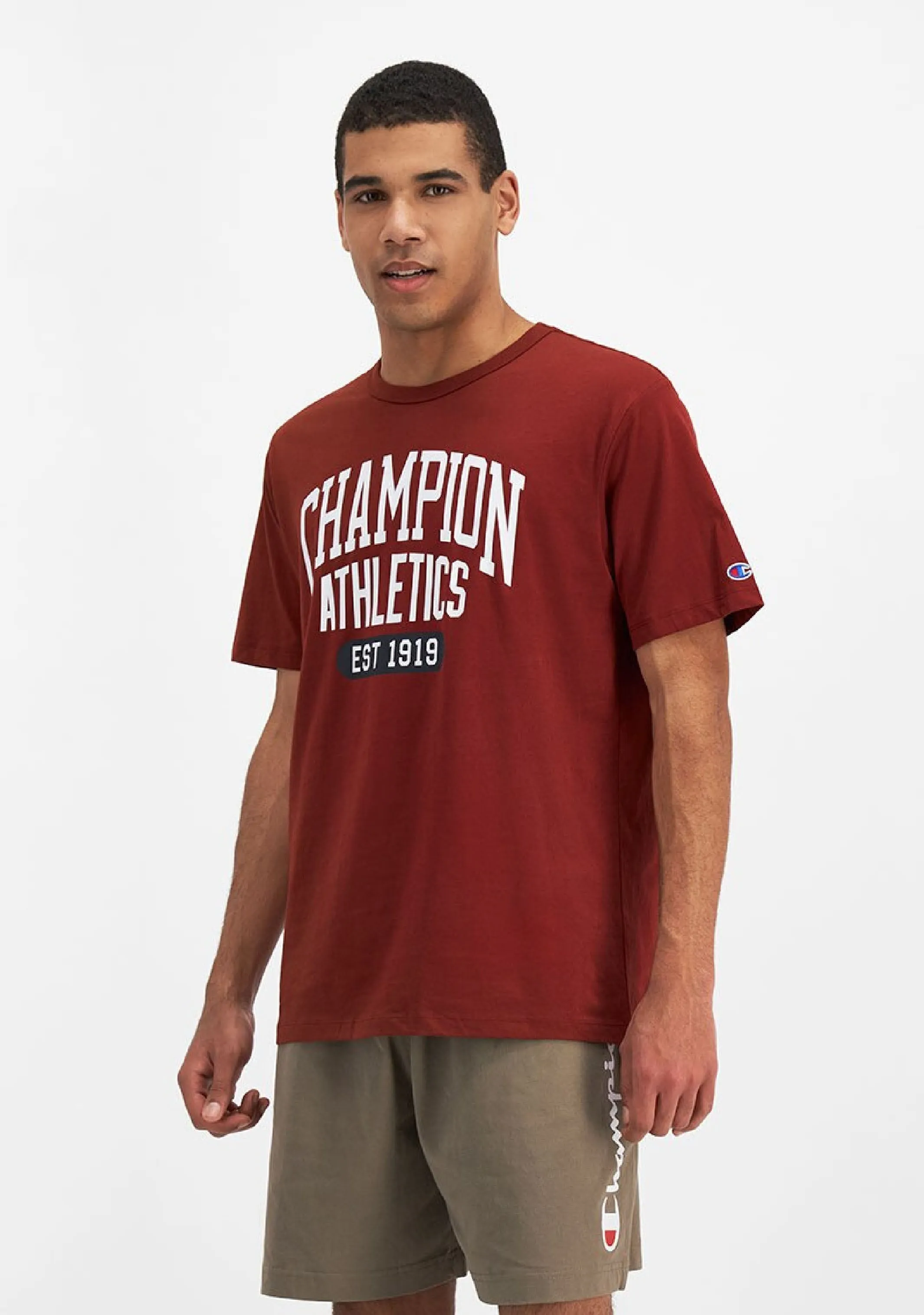 Champion Mens Graphic Print Tee