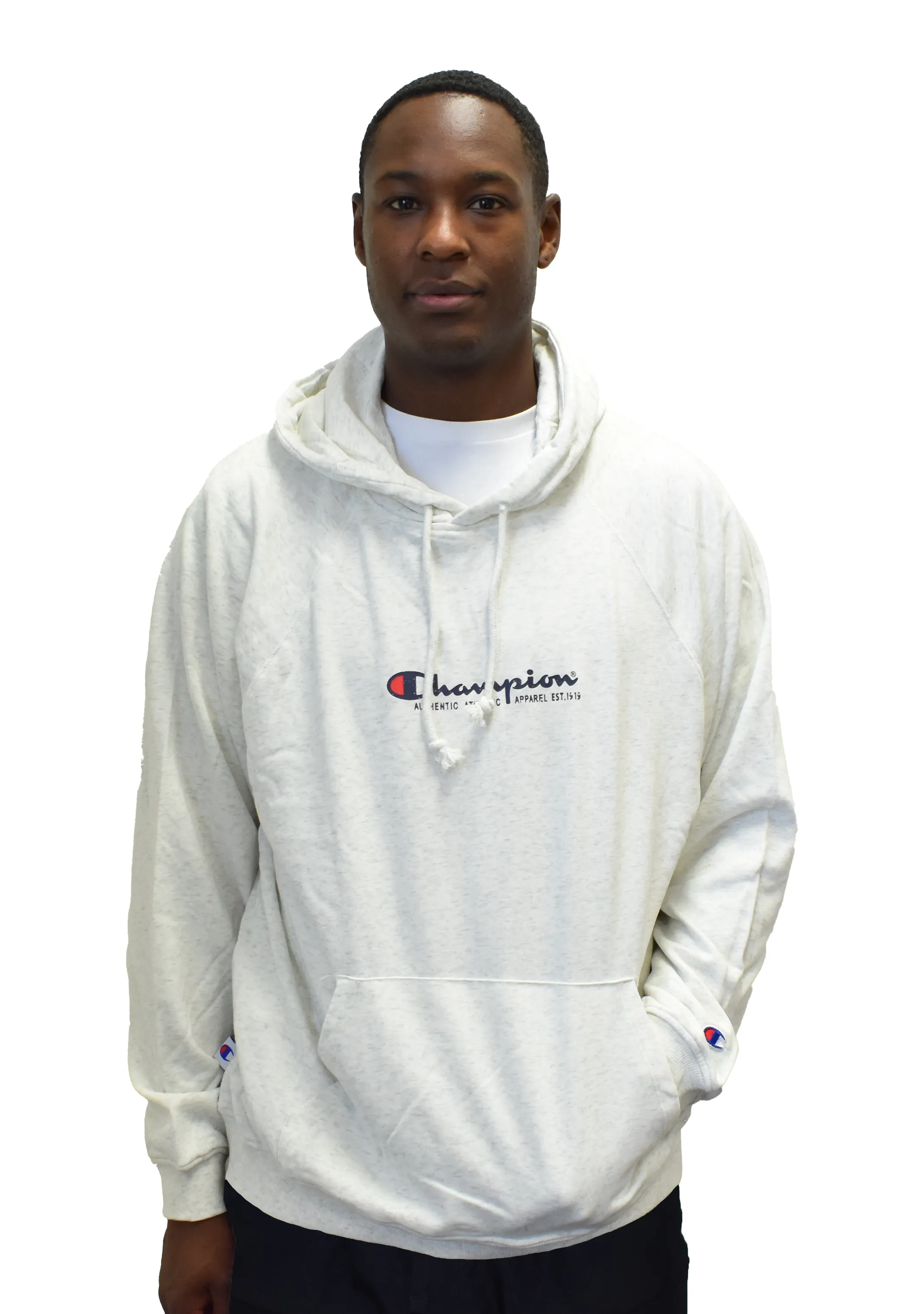 Champion Mens Lightweight French Terry Hoodie <BR> AWNGN