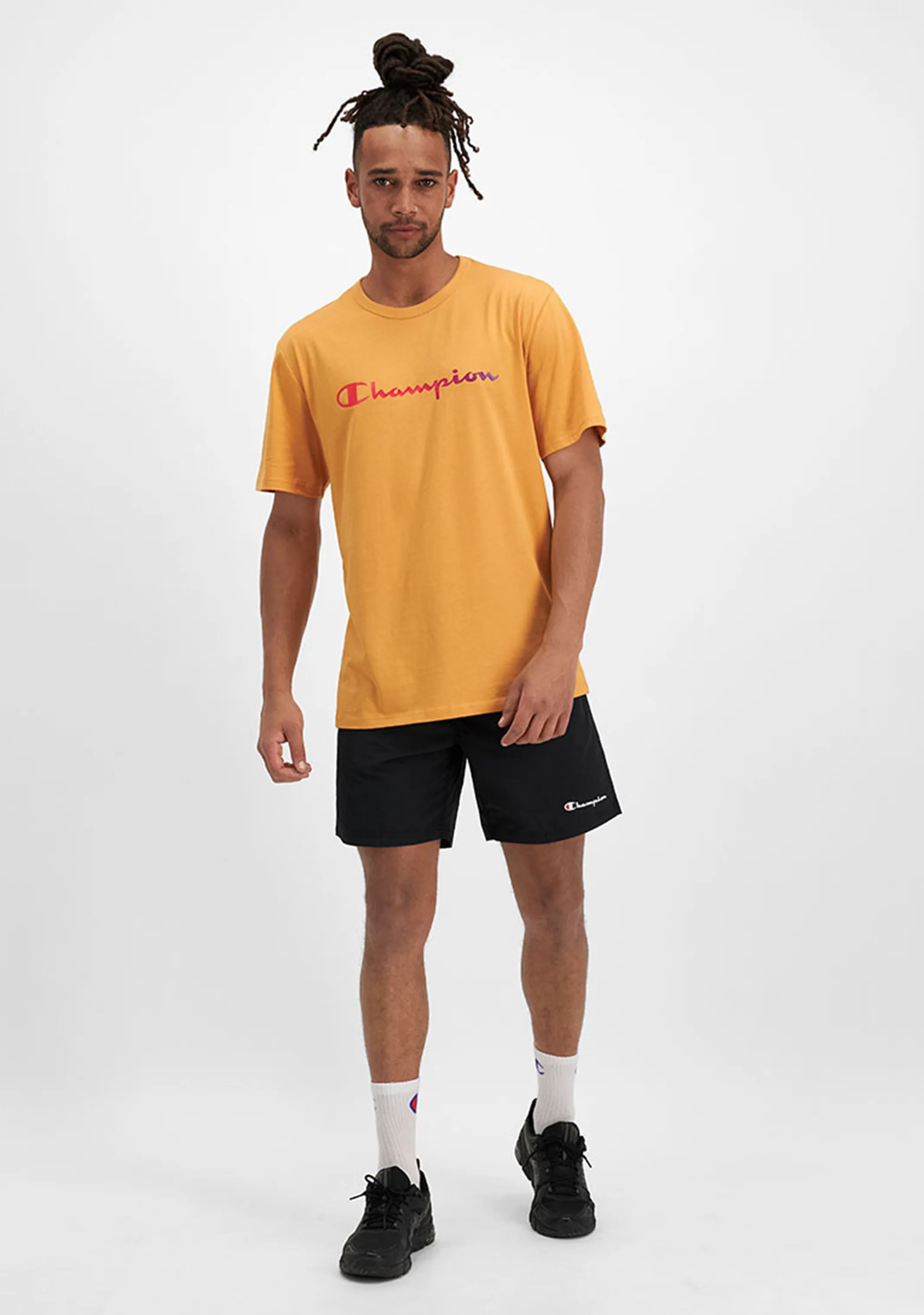 Champion Mens Ombre Script Tee
