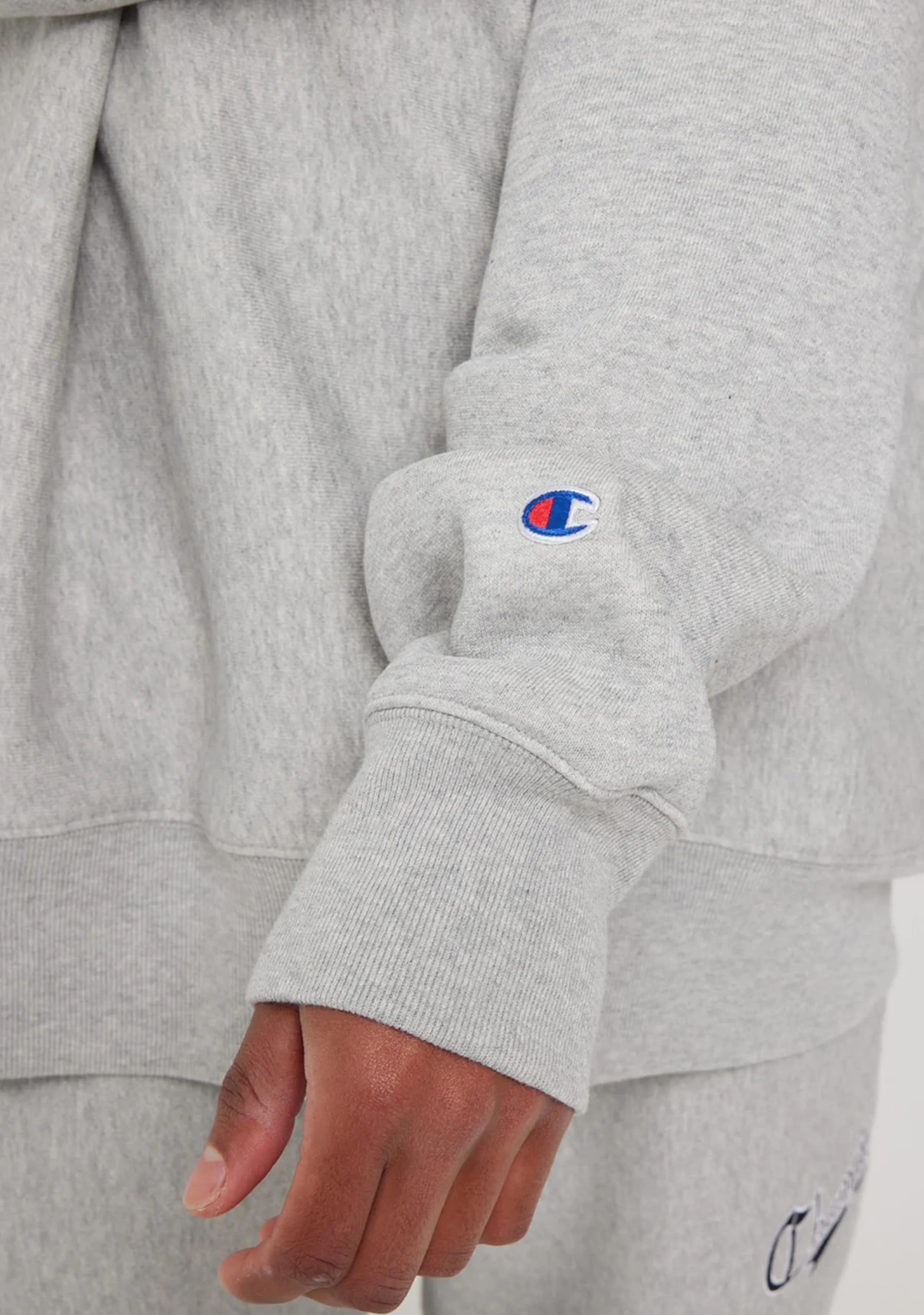 Champion Men's Reverse Weave Cursive Logo Crew <br> AUVGN A3R