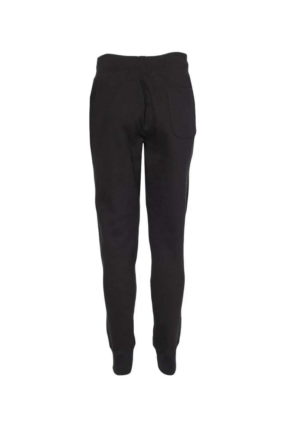 Champion Mens Reverse Weave Fleece Jogger Sweatpants w/ Pockets - Black