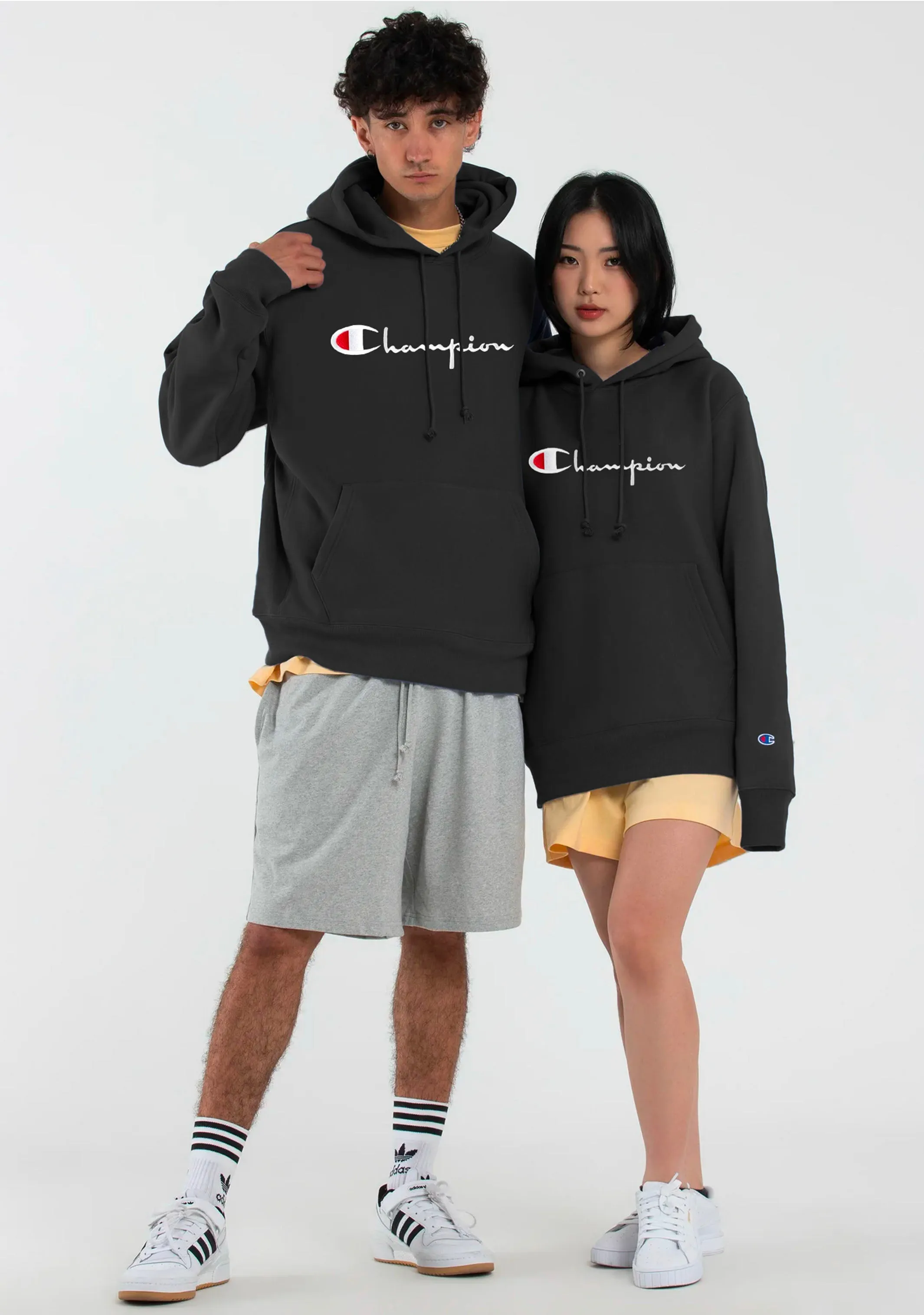 Champion Men's Reverse Weave Script Hoodie