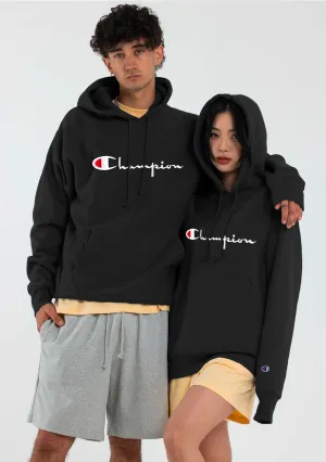 Champion Men's Reverse Weave Script Hoodie