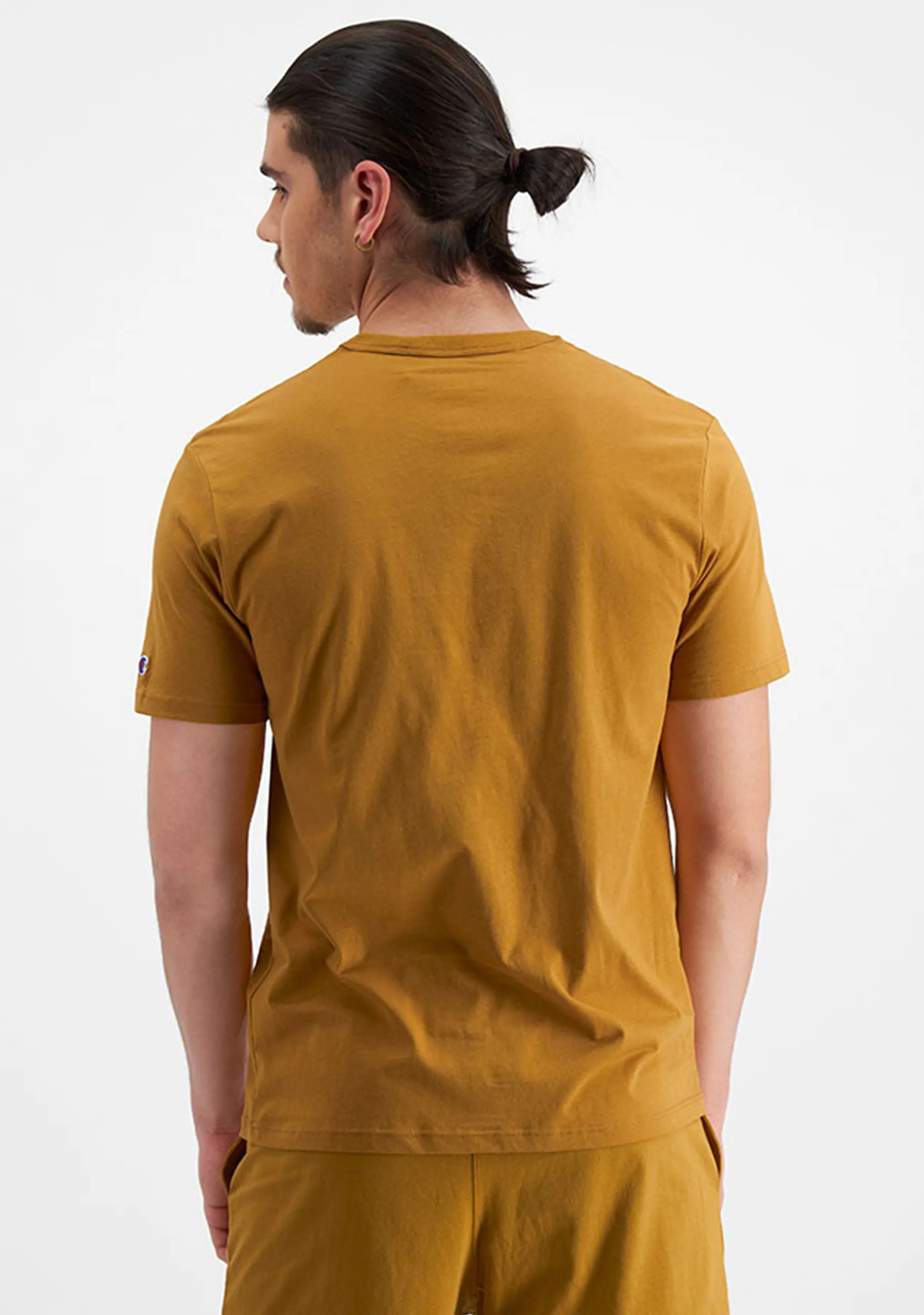 Champion Men's Script Logo Short Sleeve Tee Miss Honey