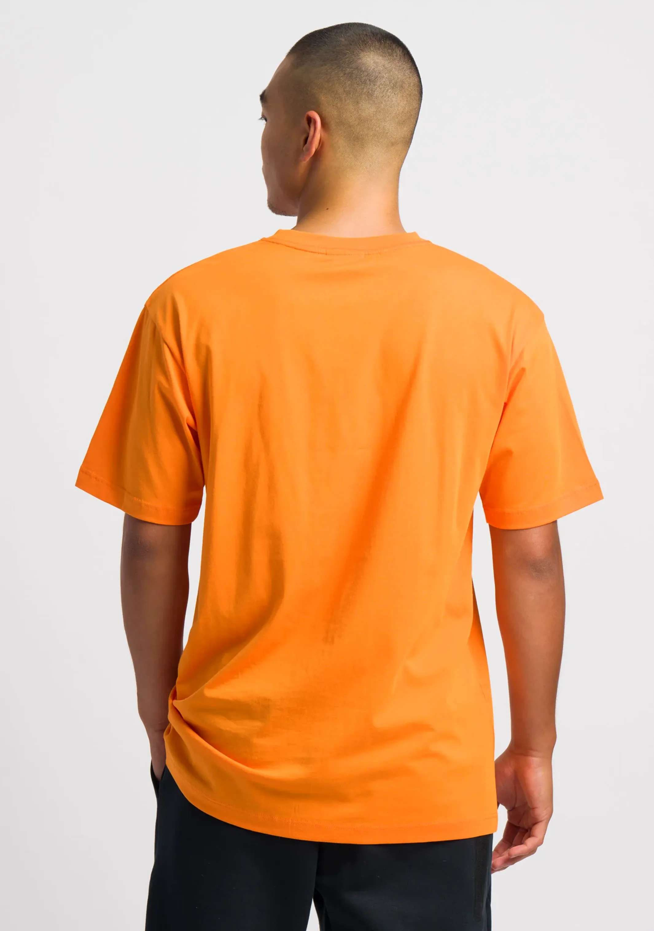 Champion Men's Script Logo Short Sleeve Tee Yellow