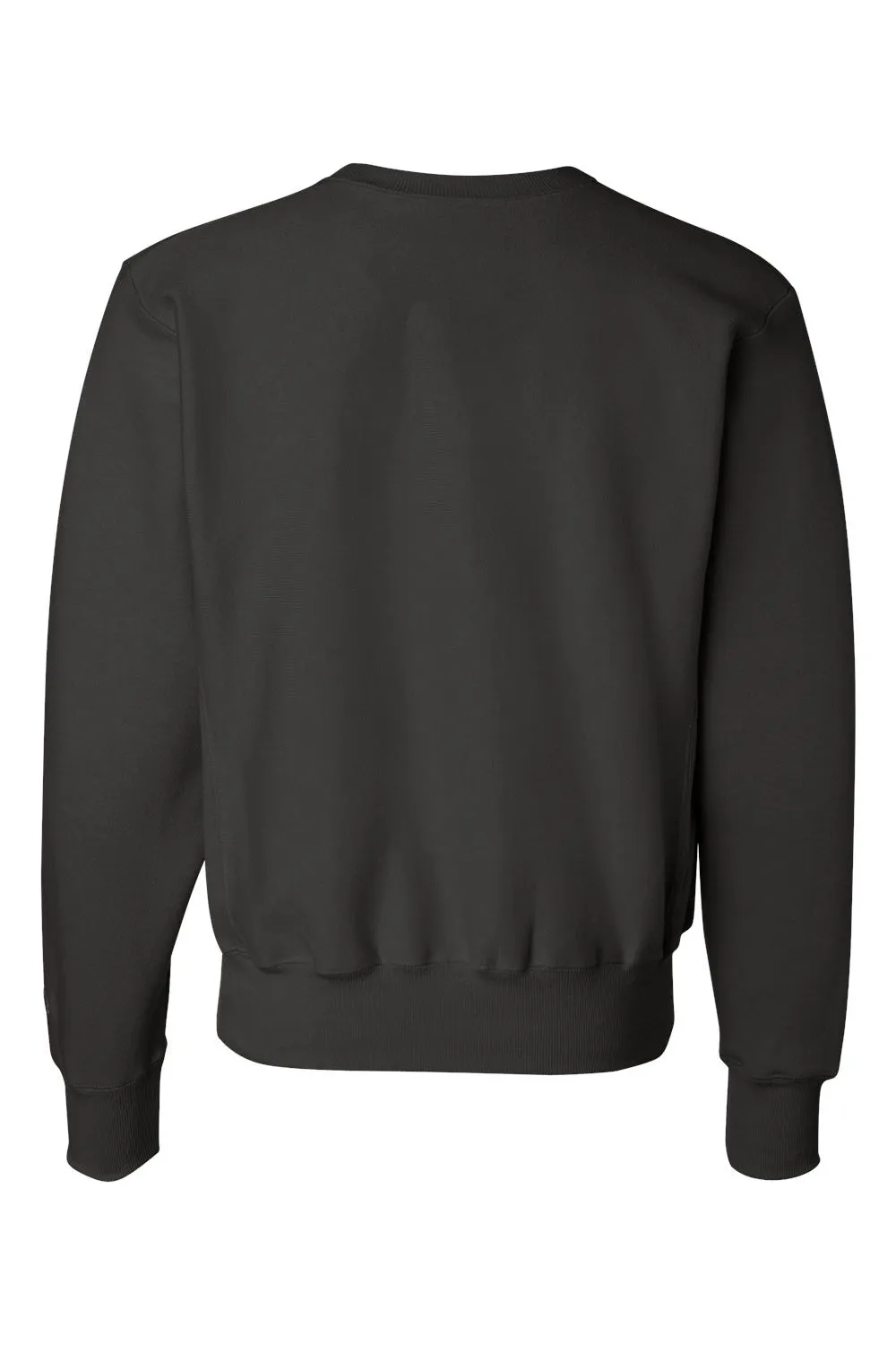 Champion Mens Shrink Resistant Crewneck Sweatshirt - Black