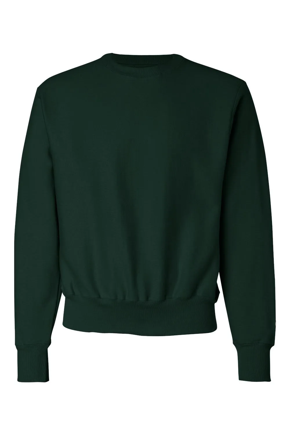 Champion Mens Shrink Resistant Crewneck Sweatshirt - Dark Green