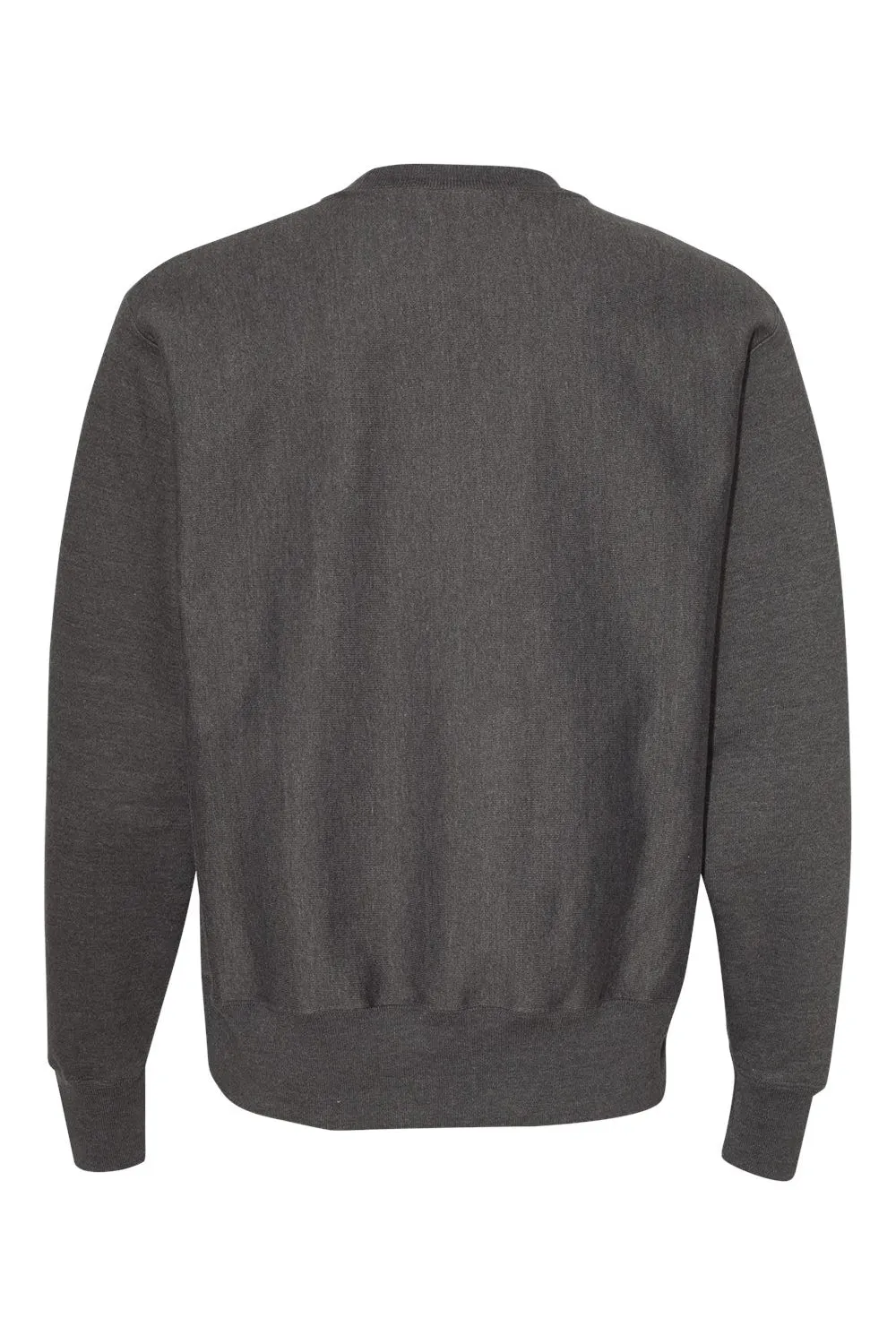 Champion Mens Shrink Resistant Crewneck Sweatshirt - Heather Charcoal Grey