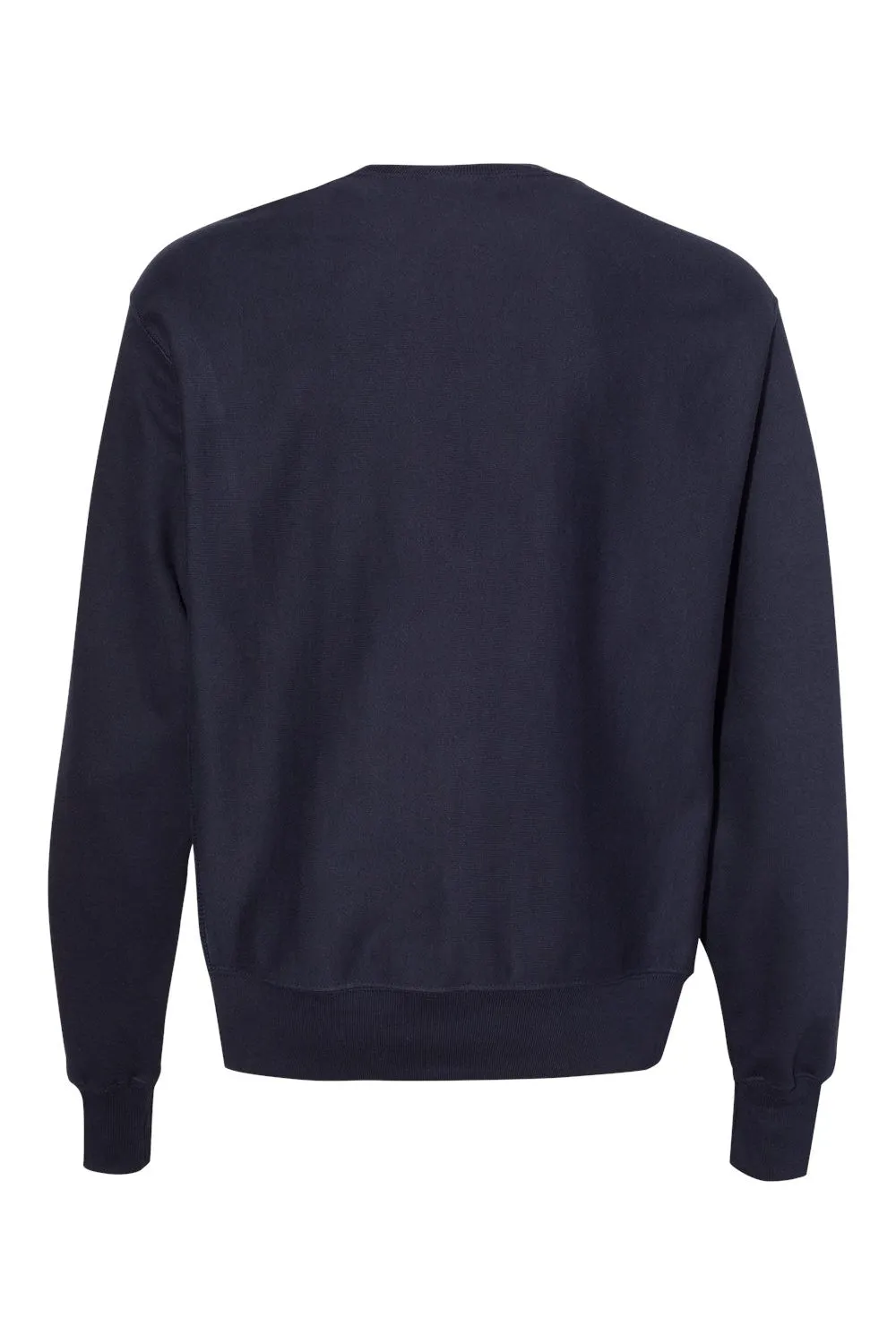Champion Mens Shrink Resistant Crewneck Sweatshirt - Navy Blue