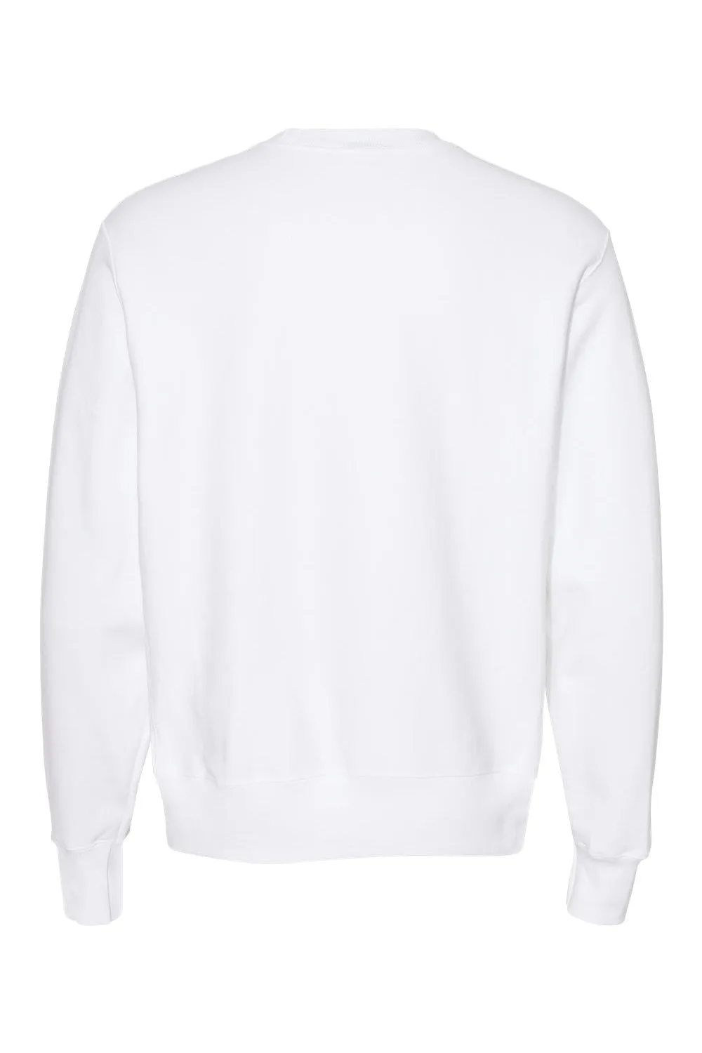 Champion Mens Shrink Resistant Crewneck Sweatshirt - White