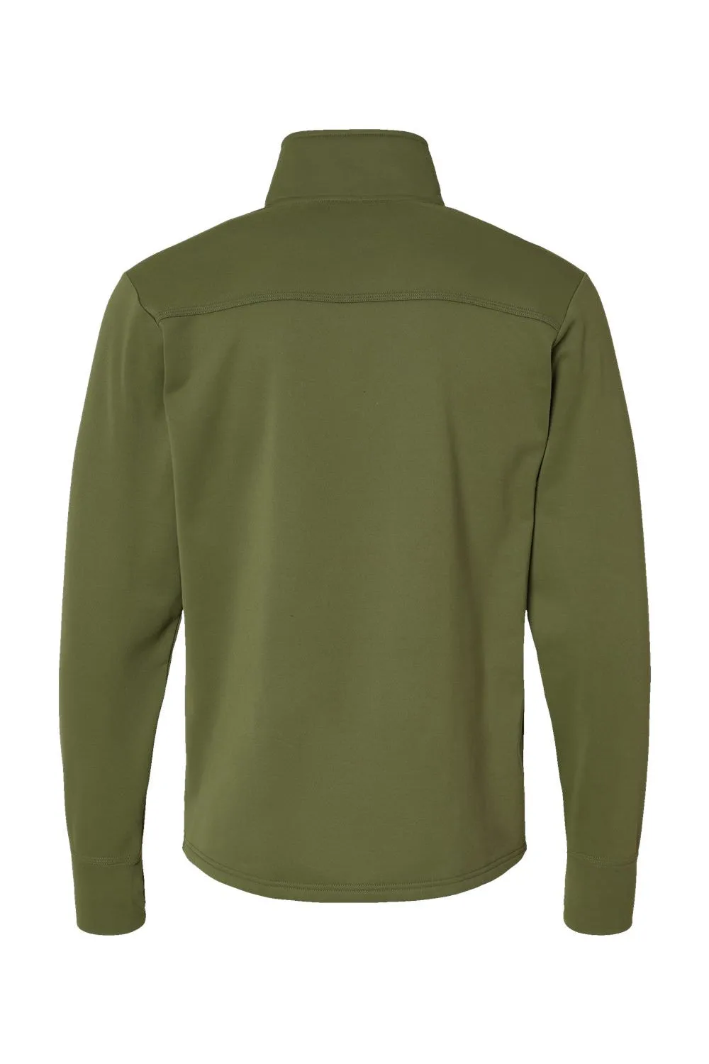 Champion Mens Sport 1/4 Zip Sweatshirt - Fresh Olive Green