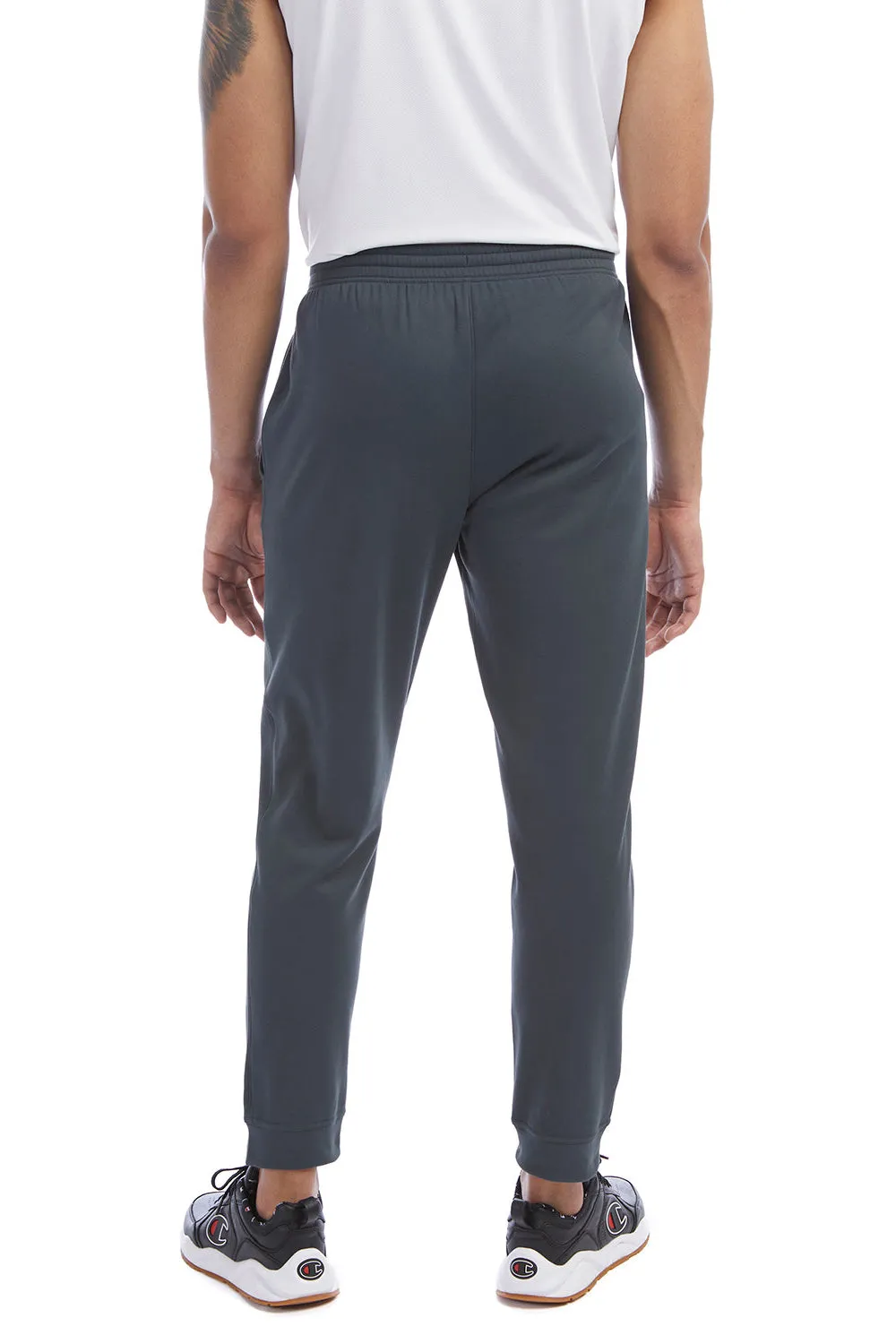 Champion Mens Sport Jogger Sweatpants w/ Pockets - Stealth Grey