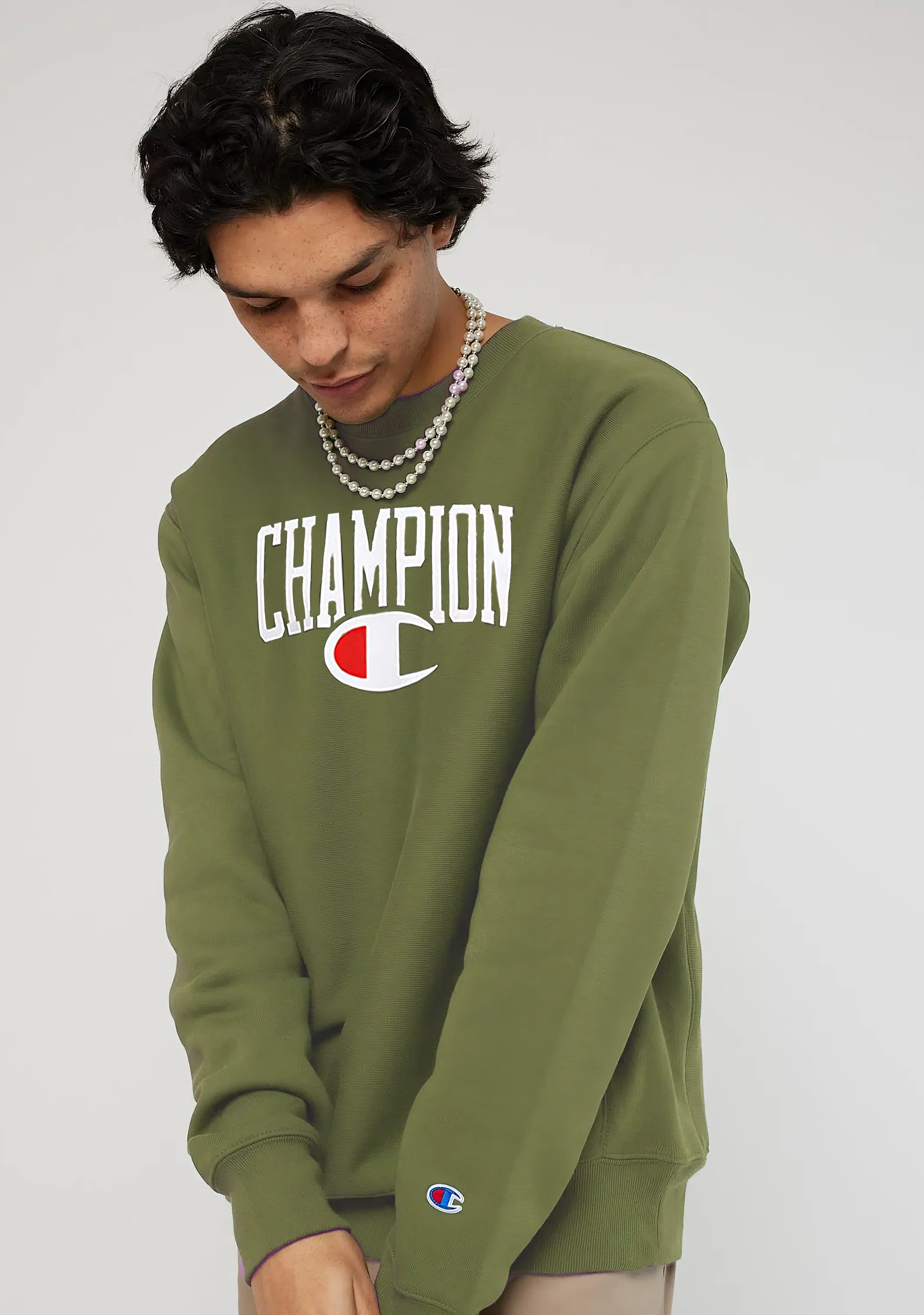 Champion Mens SPS Graphic Print Crew <BR> AVHVN 0BF