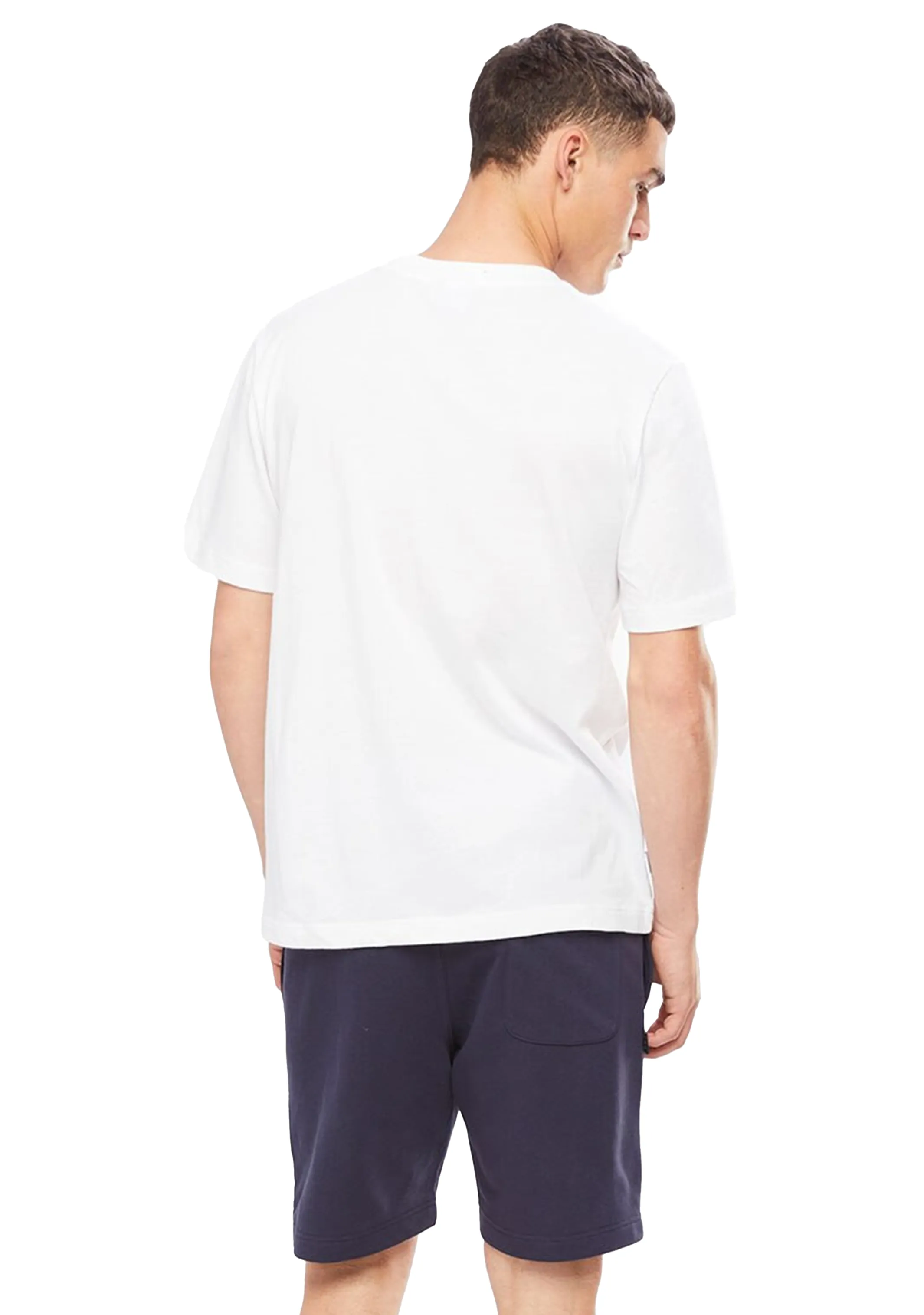 Champion Mens SPS Jersey Pocket Script Tee <br> AW43N BLK/WIT
