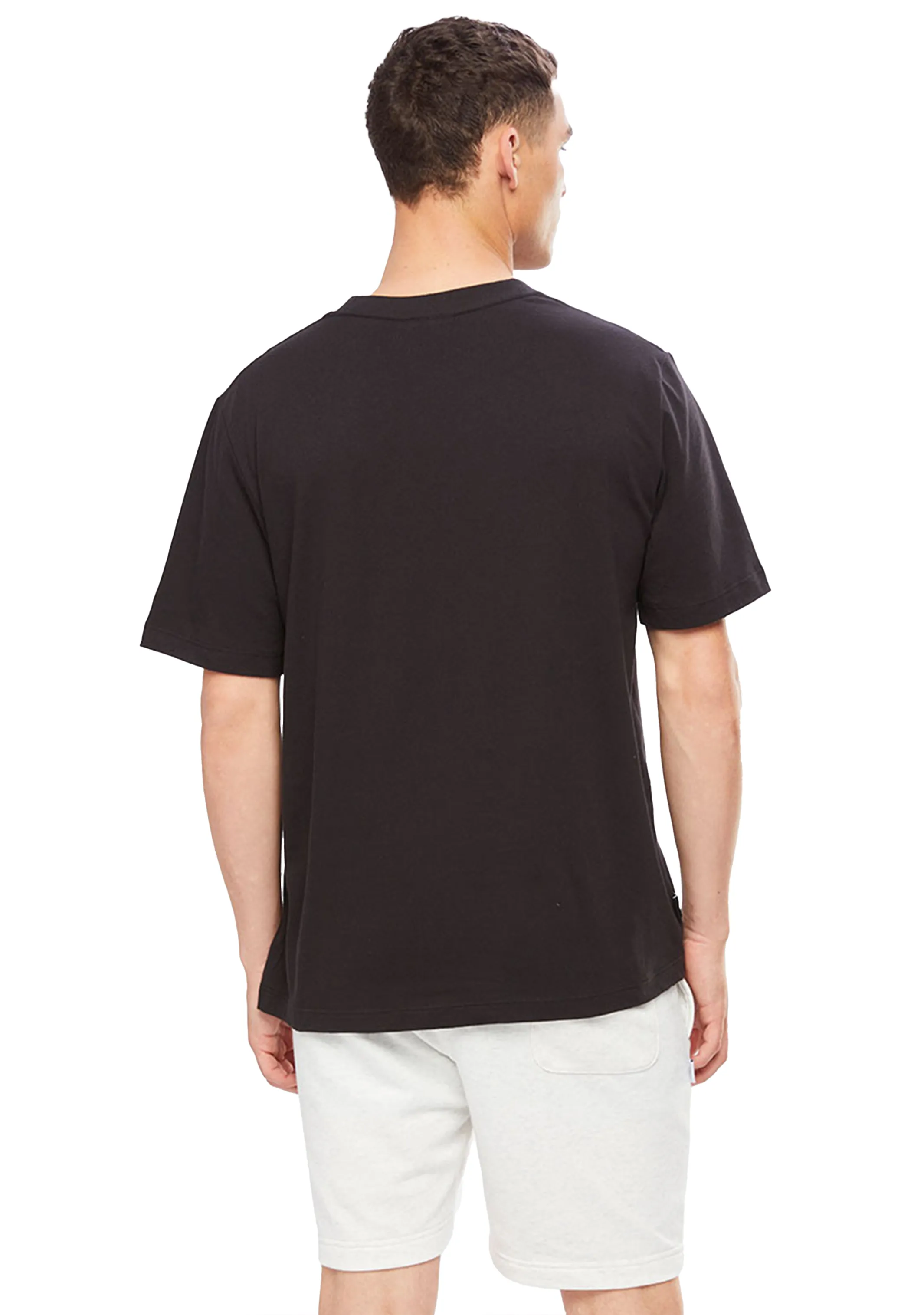 Champion Mens SPS Jersey Pocket Script Tee <br> AW43N BLK/WIT
