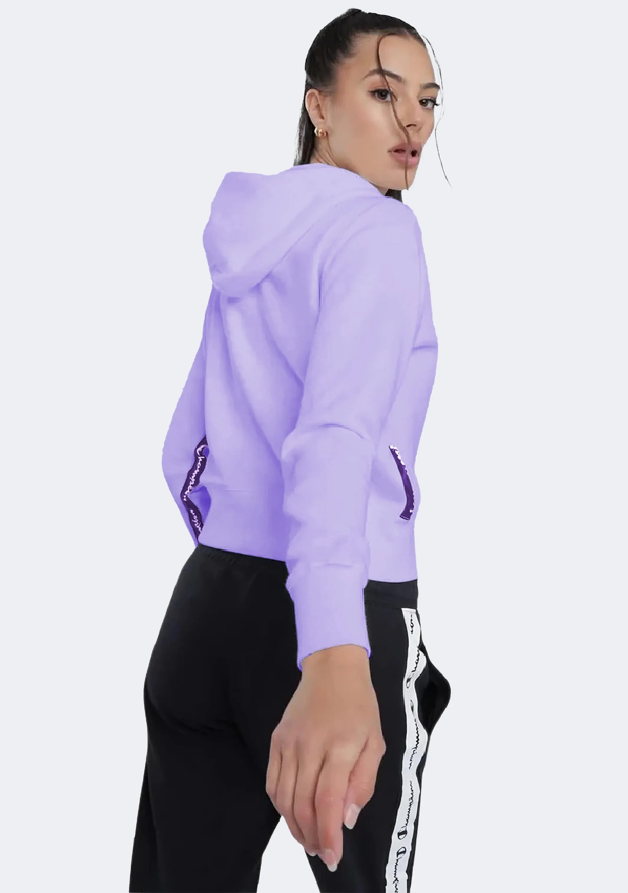 Champion Women's EU Rochester Tape Hoodie