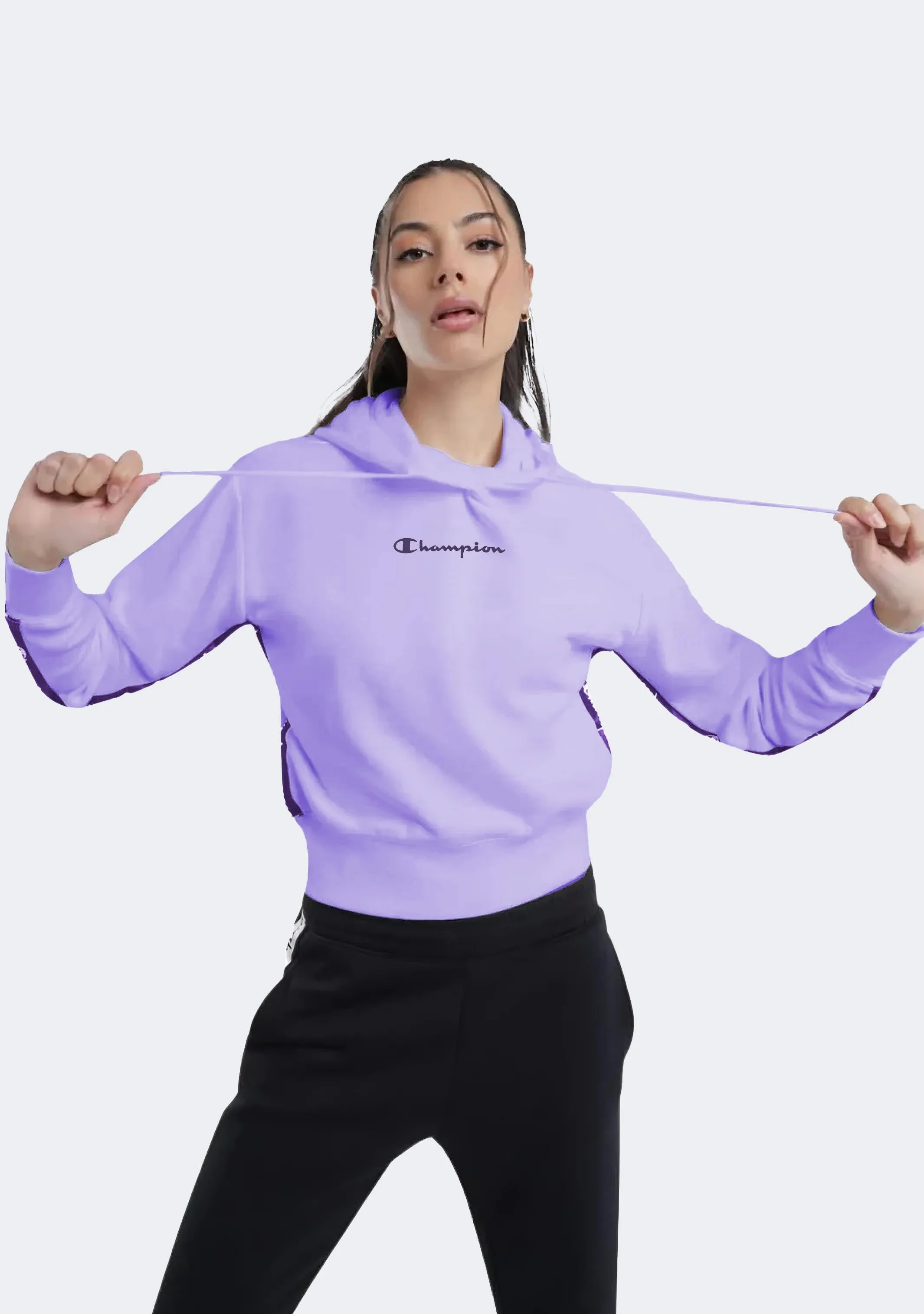 Champion Women's EU Rochester Tape Hoodie