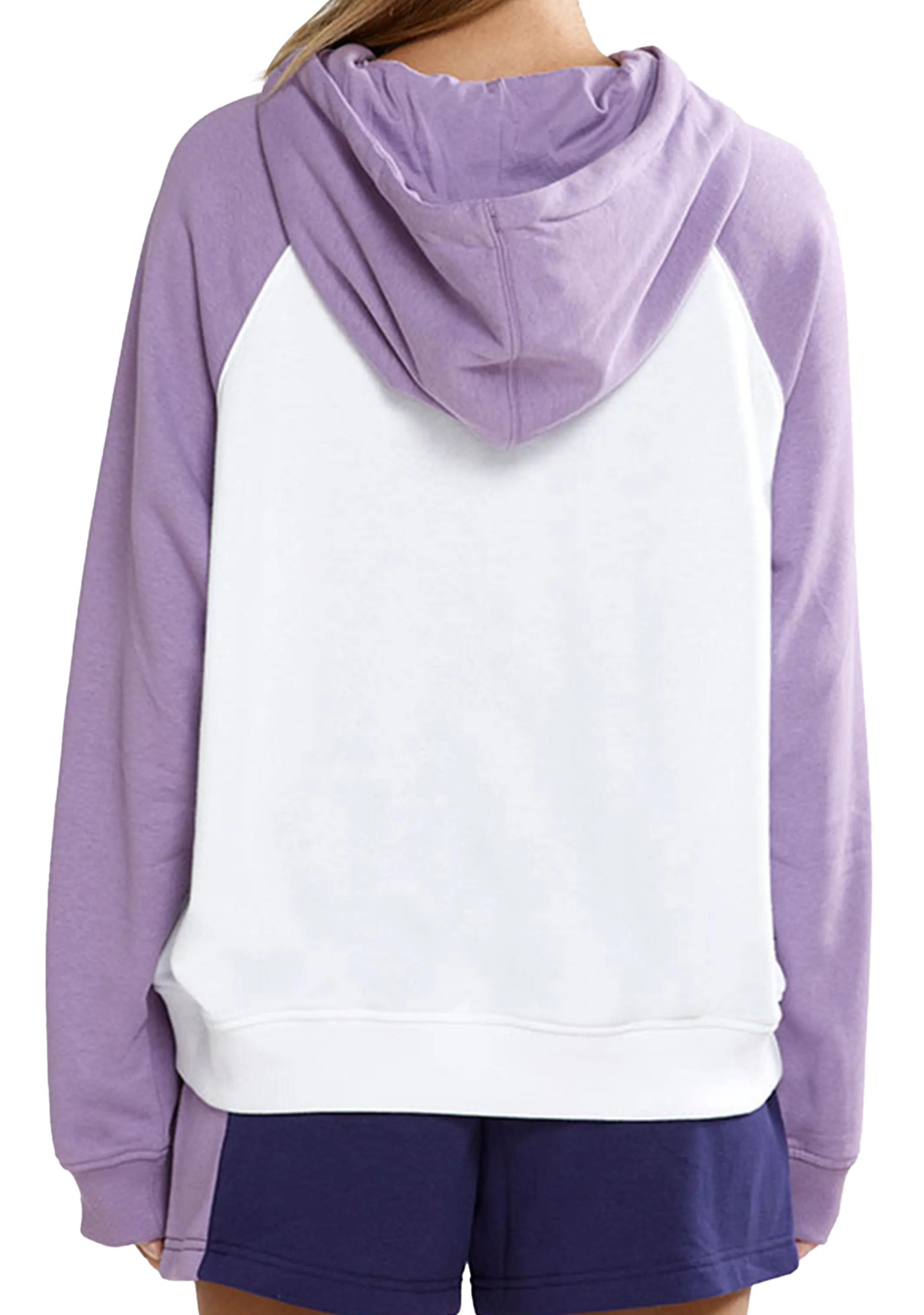 Champion Womens French Terry Colour Block Hoodie <br> CTK9N 224