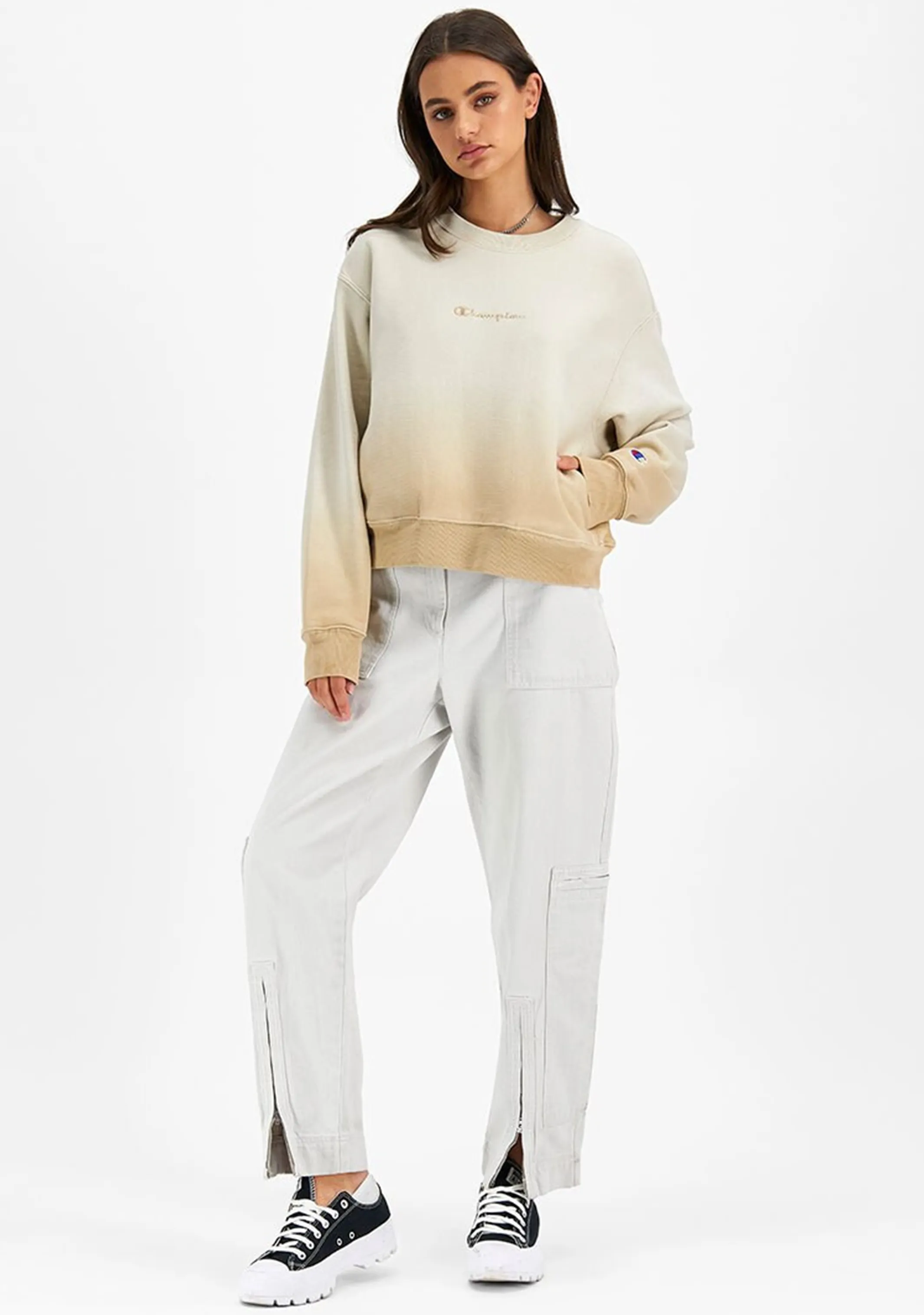 Champion Womens Ombre Crew <br> CTMHN FW5