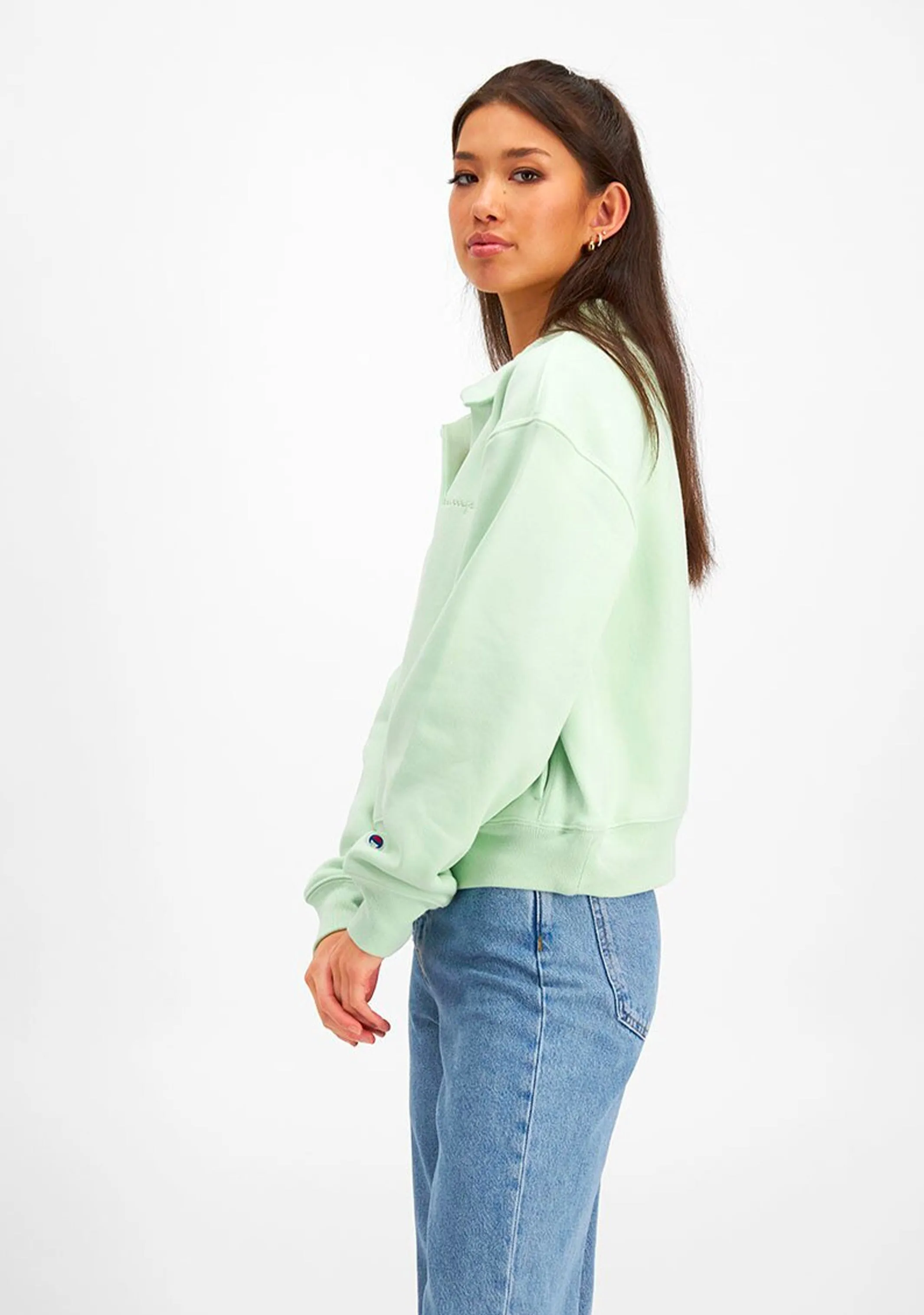 Champion Women's Reverse Weave Collared Crew