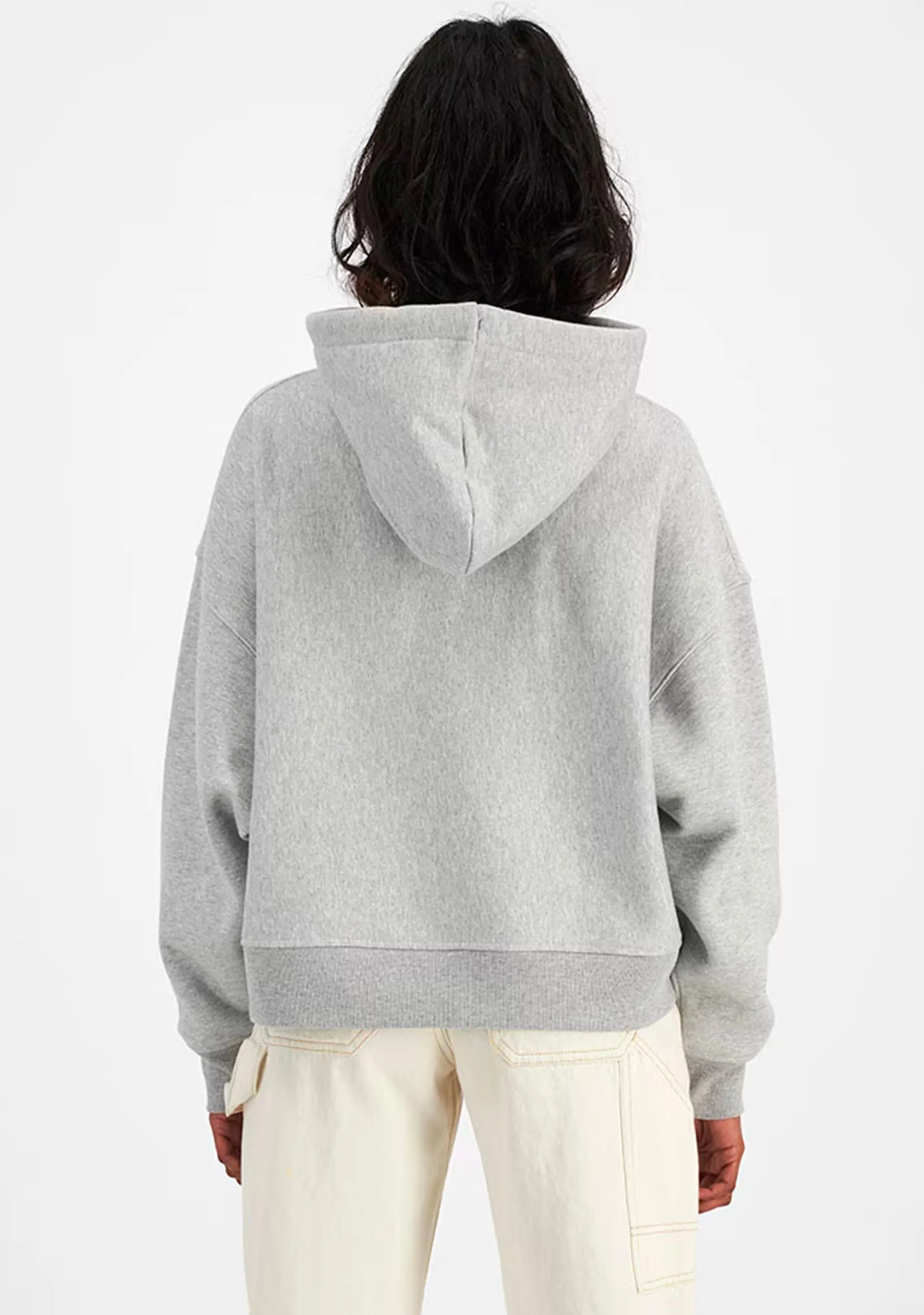 Champion Women's Reverse Weave Level up Hoodie Grey