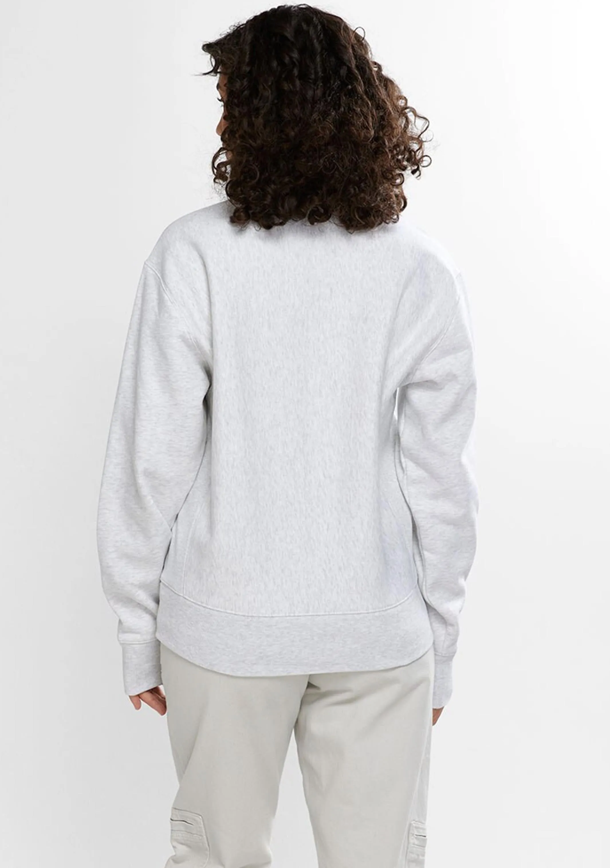 Champion Womens Reverse Weave Oversize Quarter Zip <BR> CTEDA1 429