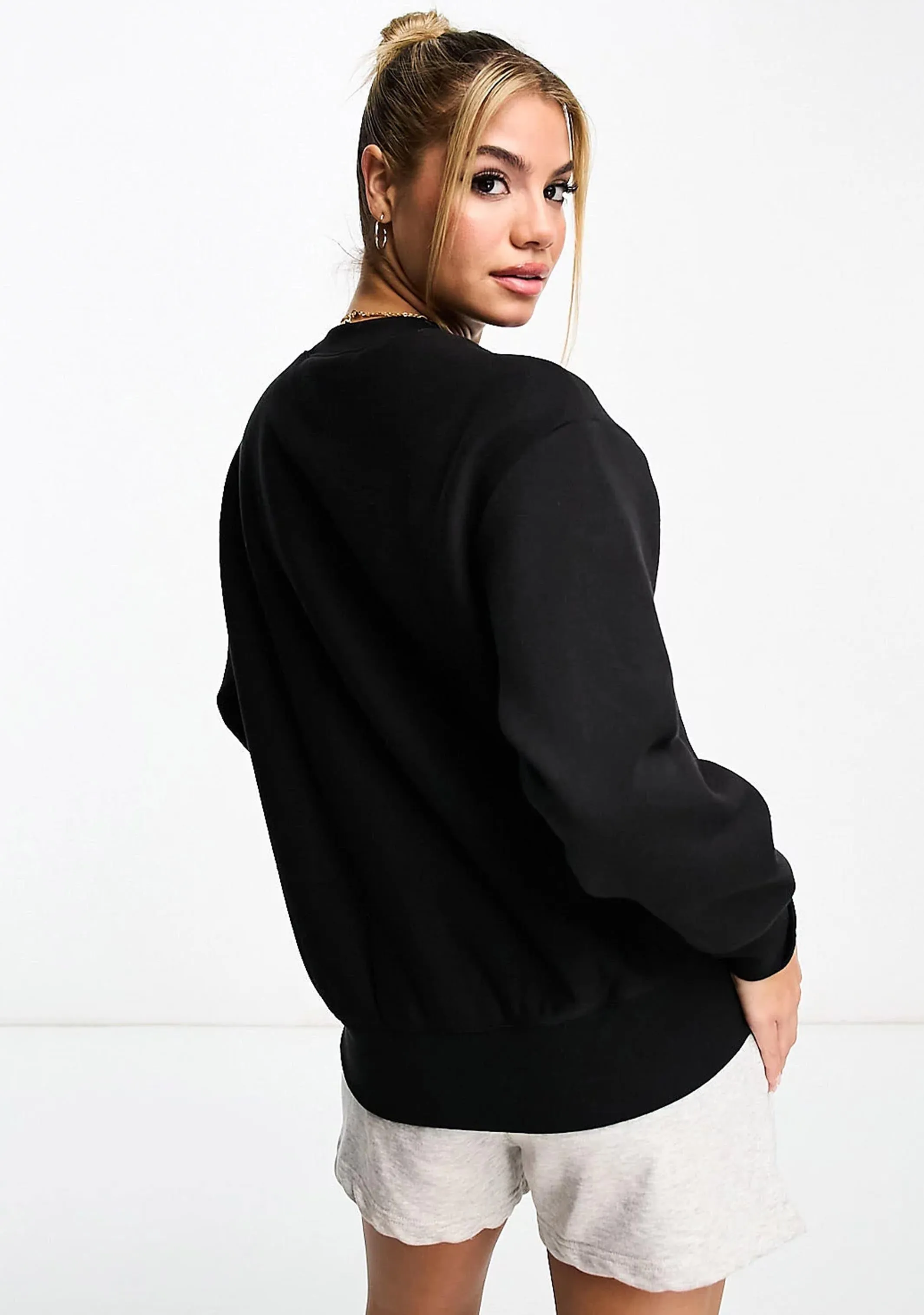 Champion Women’s Script Crew Black