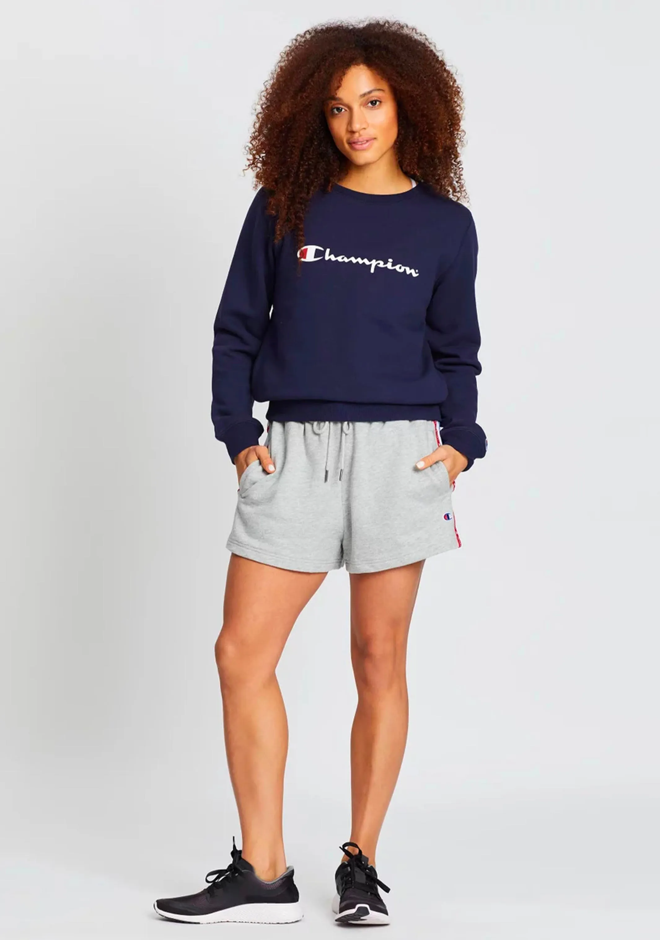 Champion Women’s Script Crew Navy