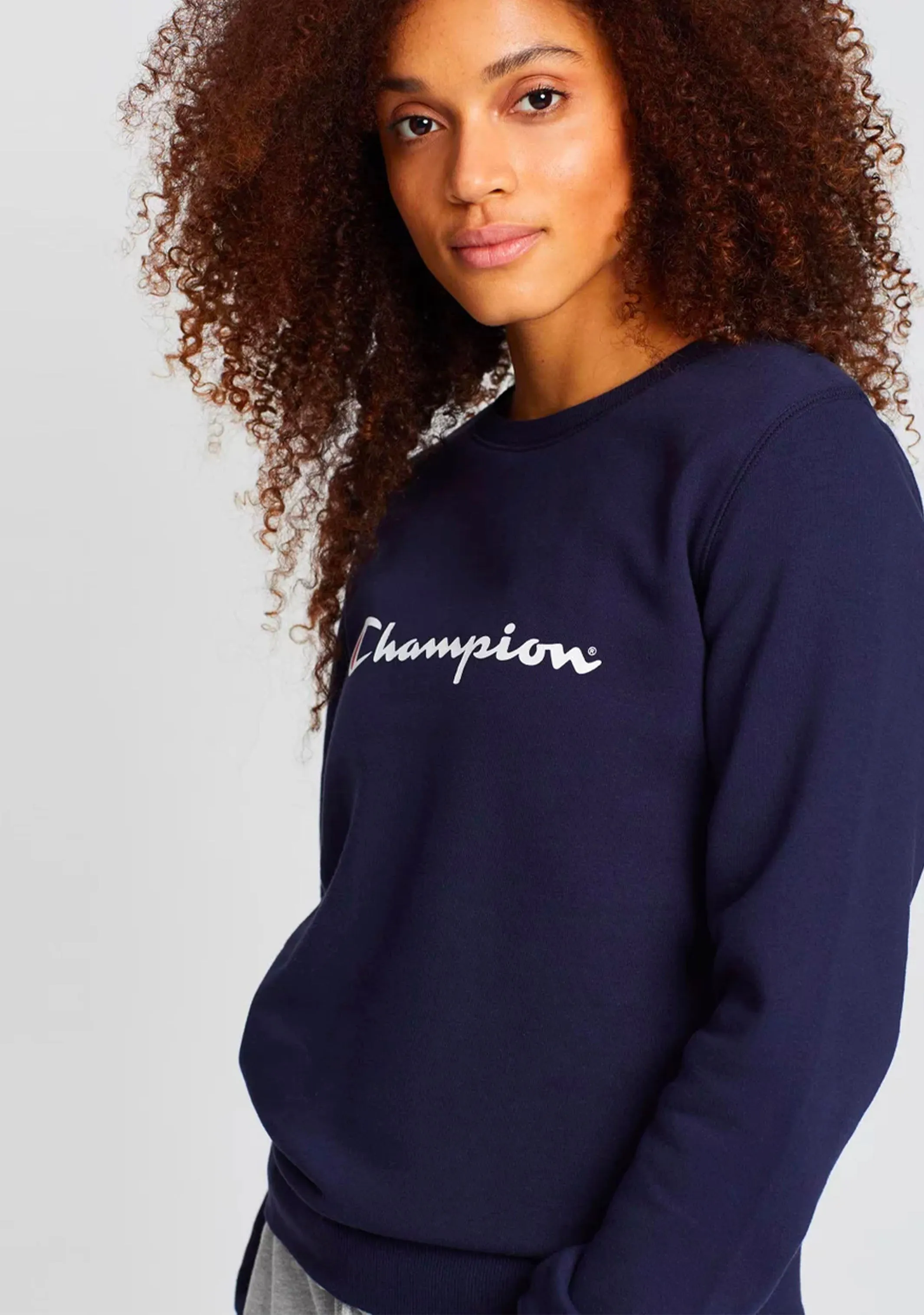 Champion Women’s Script Crew Navy