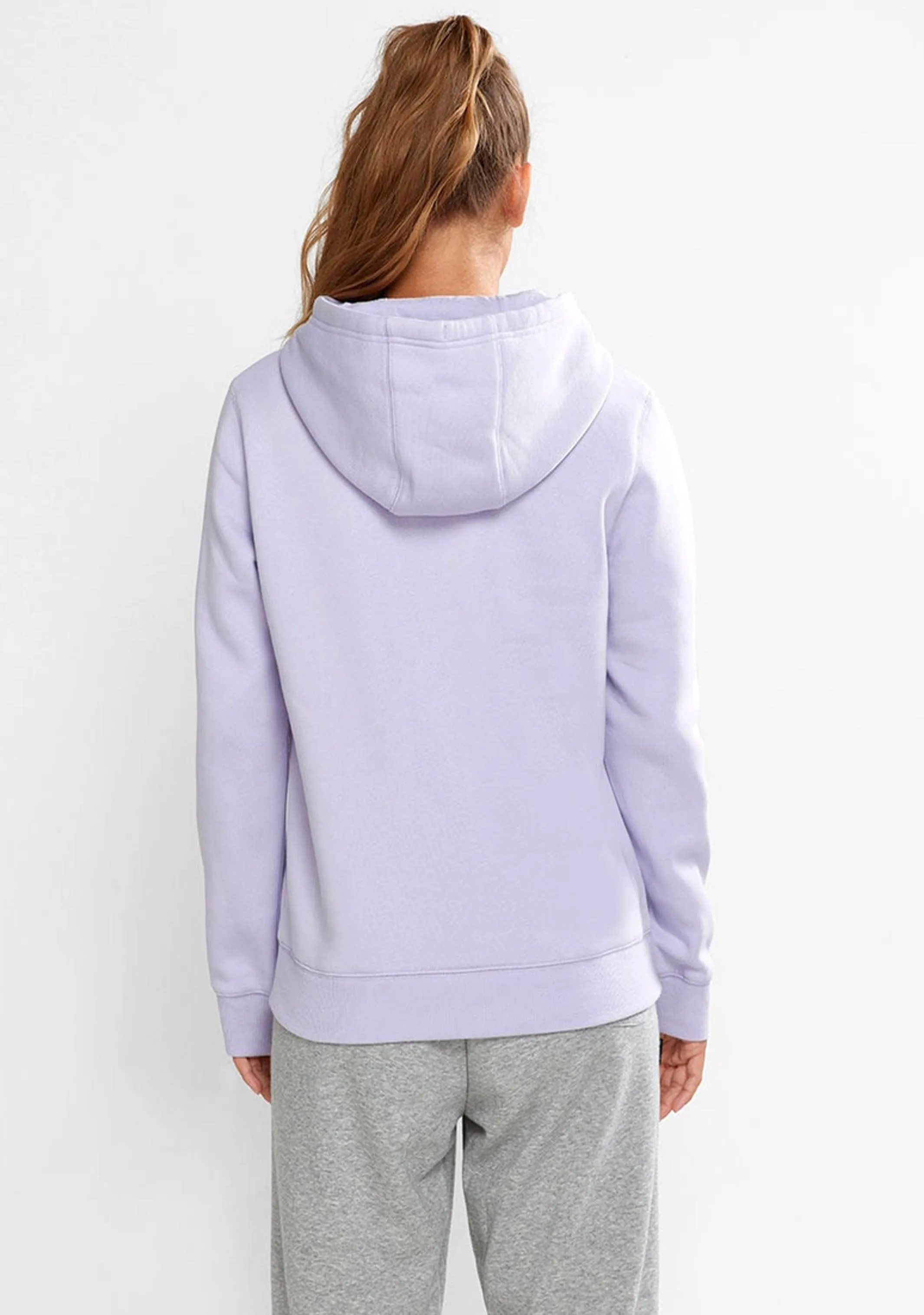 Champion Women’s Script Logo Hoodie Lilac