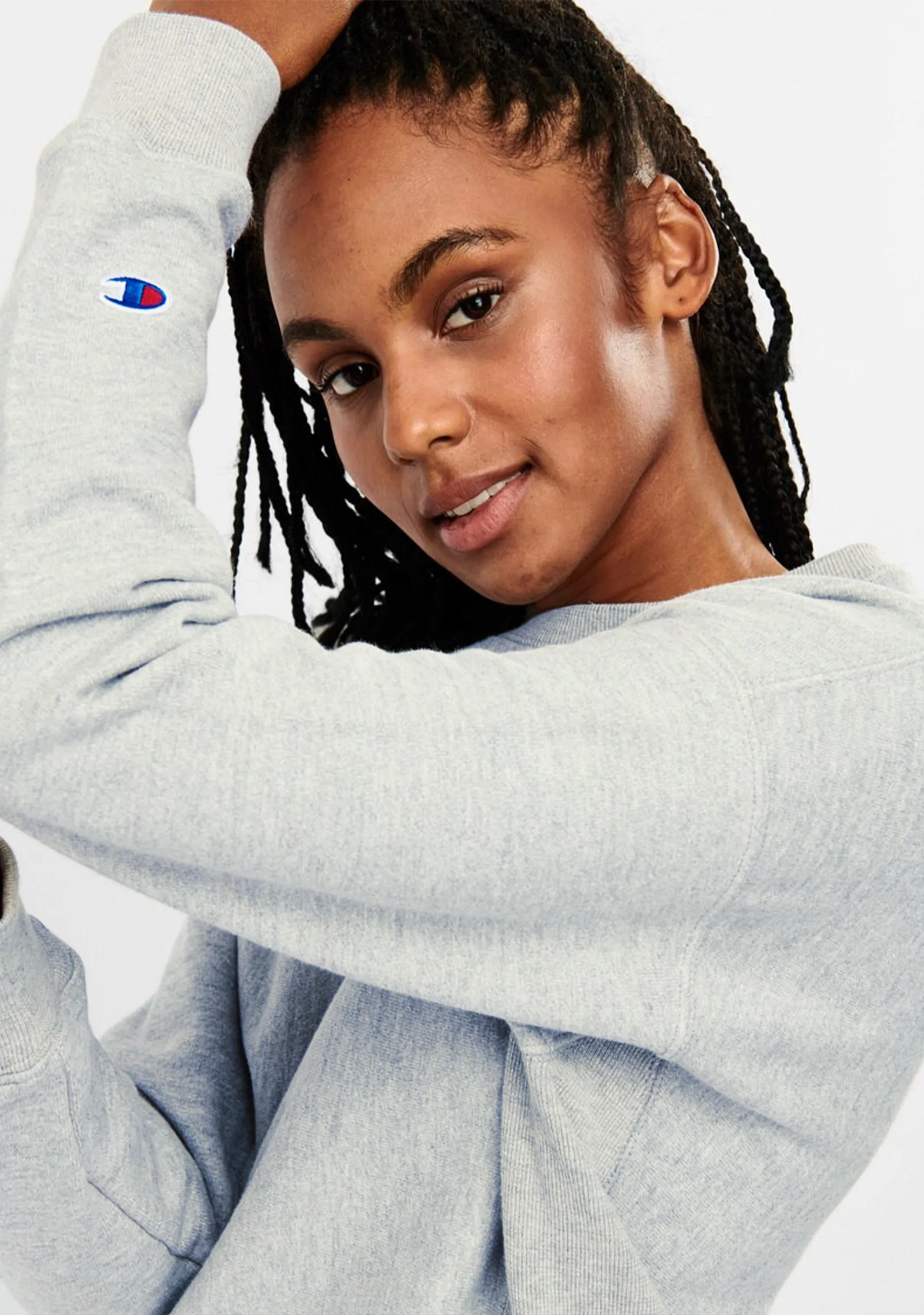 Champion Womens Small C Logo Crew <br> CWFCN E8C