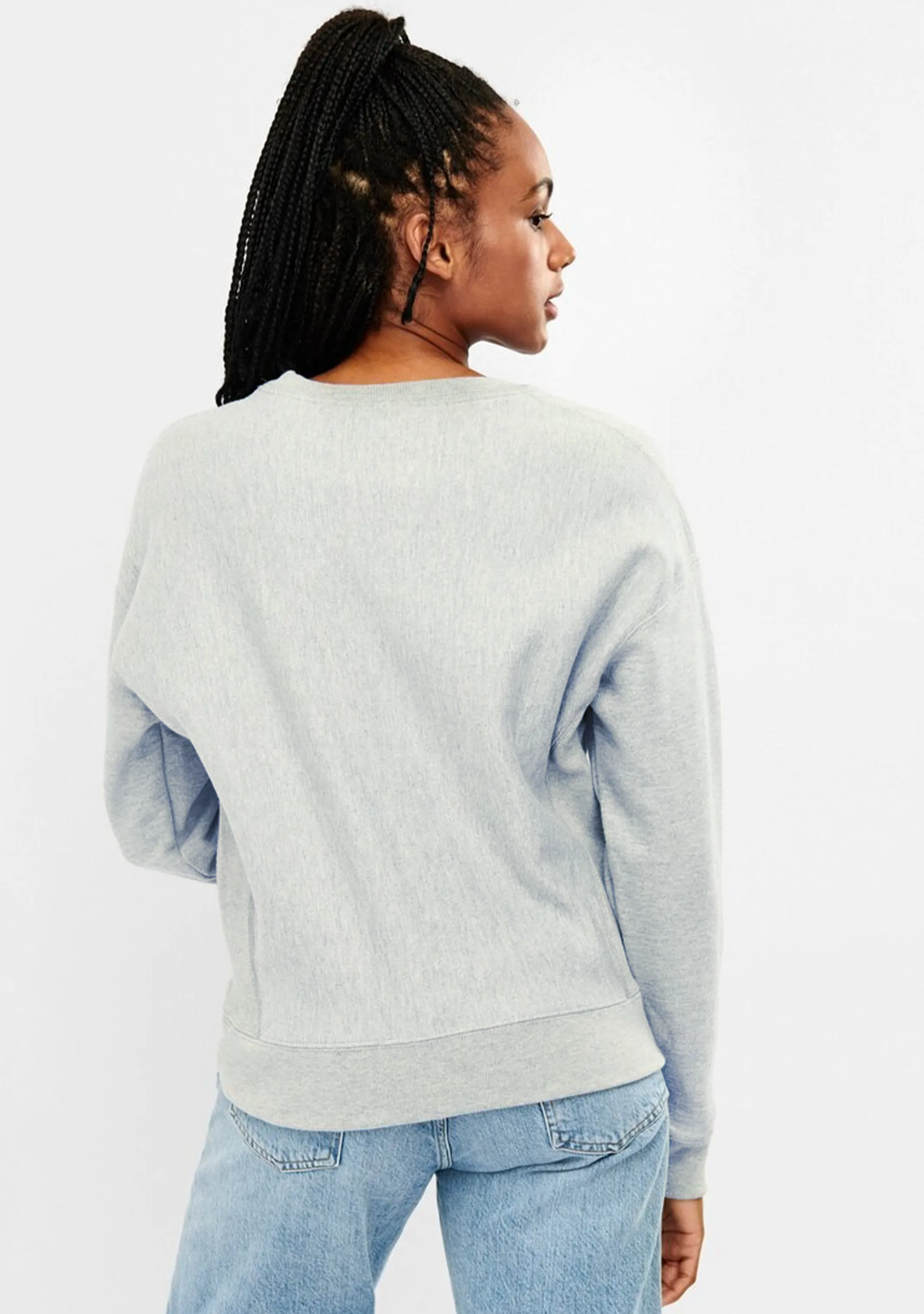 Champion Womens Small C Logo Crew <br> CWFCN E8C