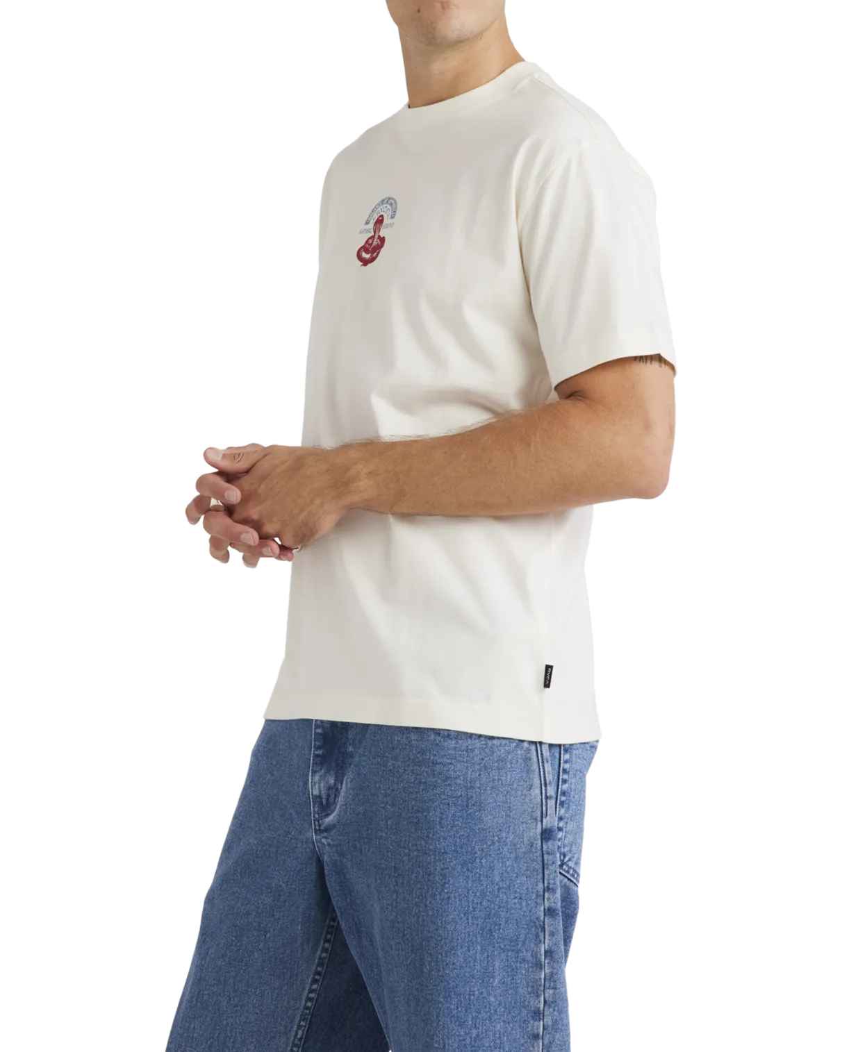 Charmer T-Shirt in Antique White
