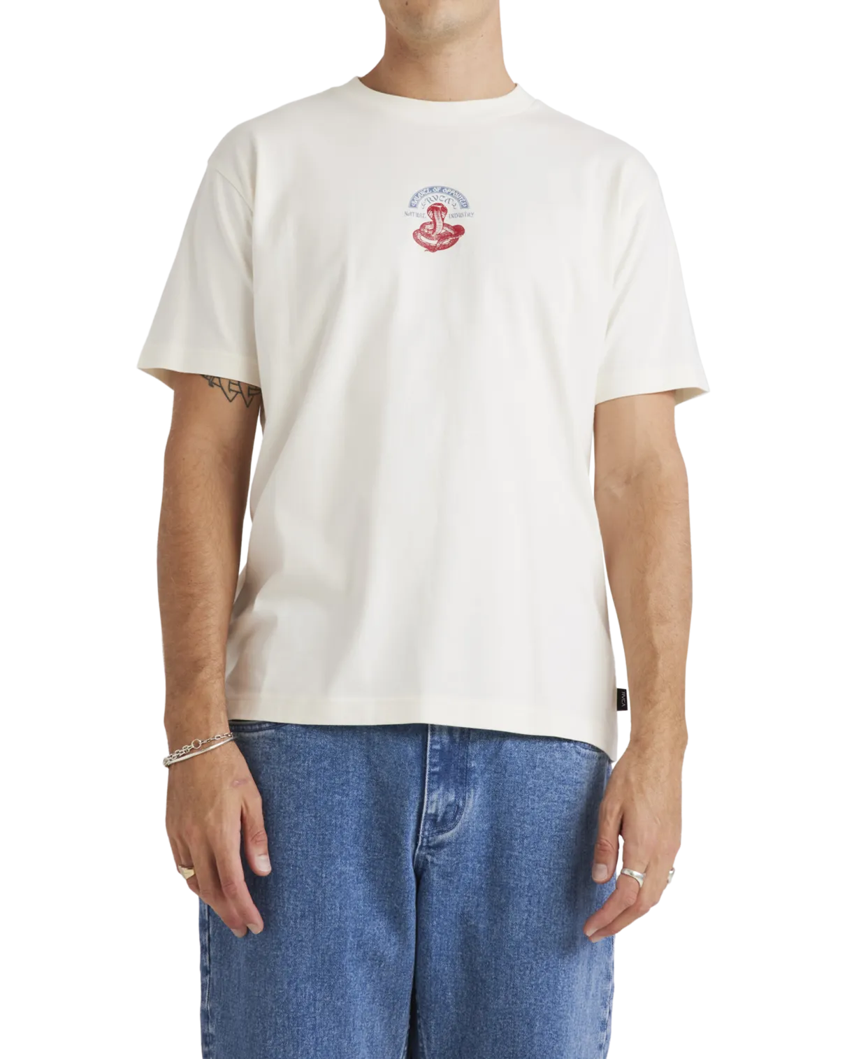 Charmer T-Shirt in Antique White